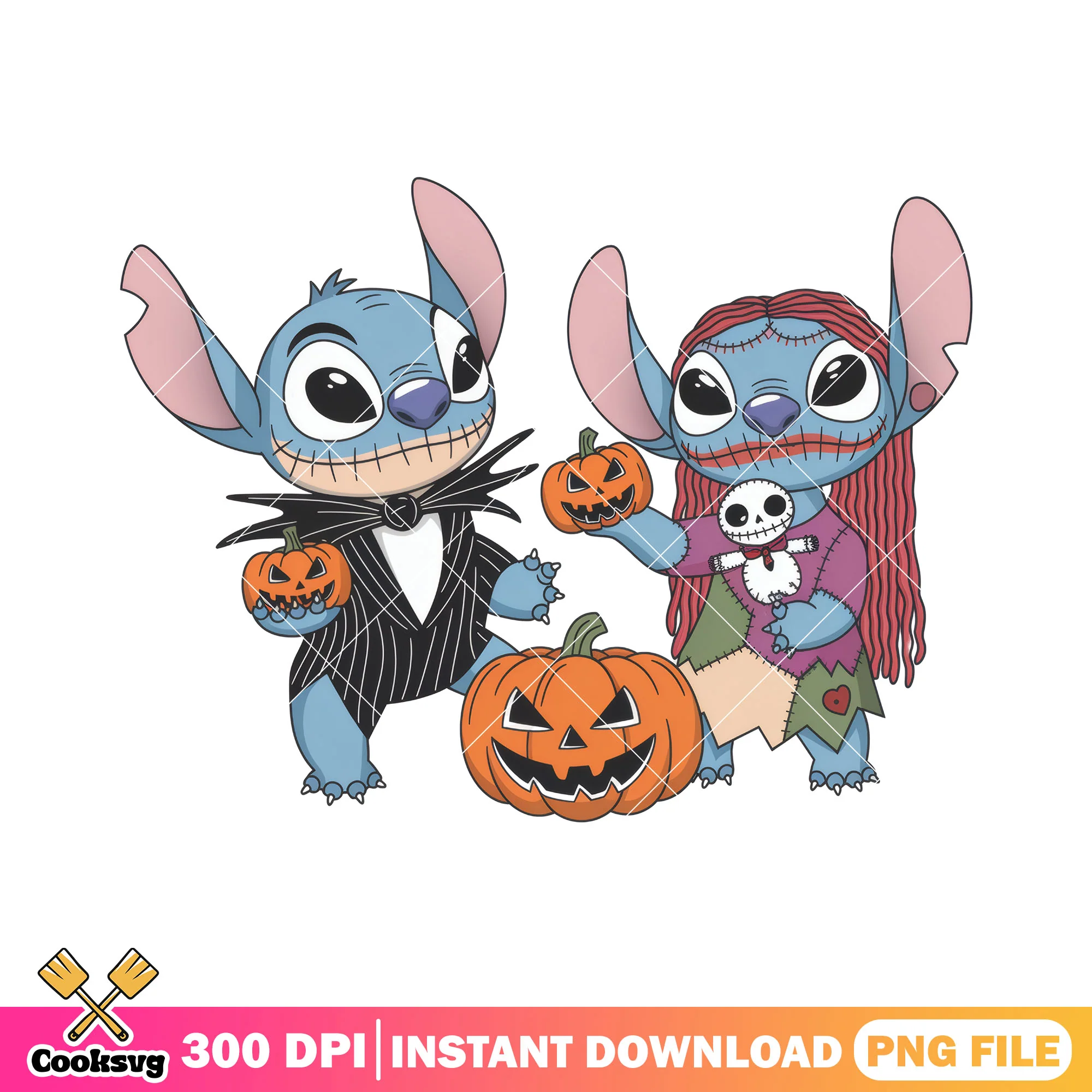 Stitch and pumpkins png, halloween images png, disney cartoon png