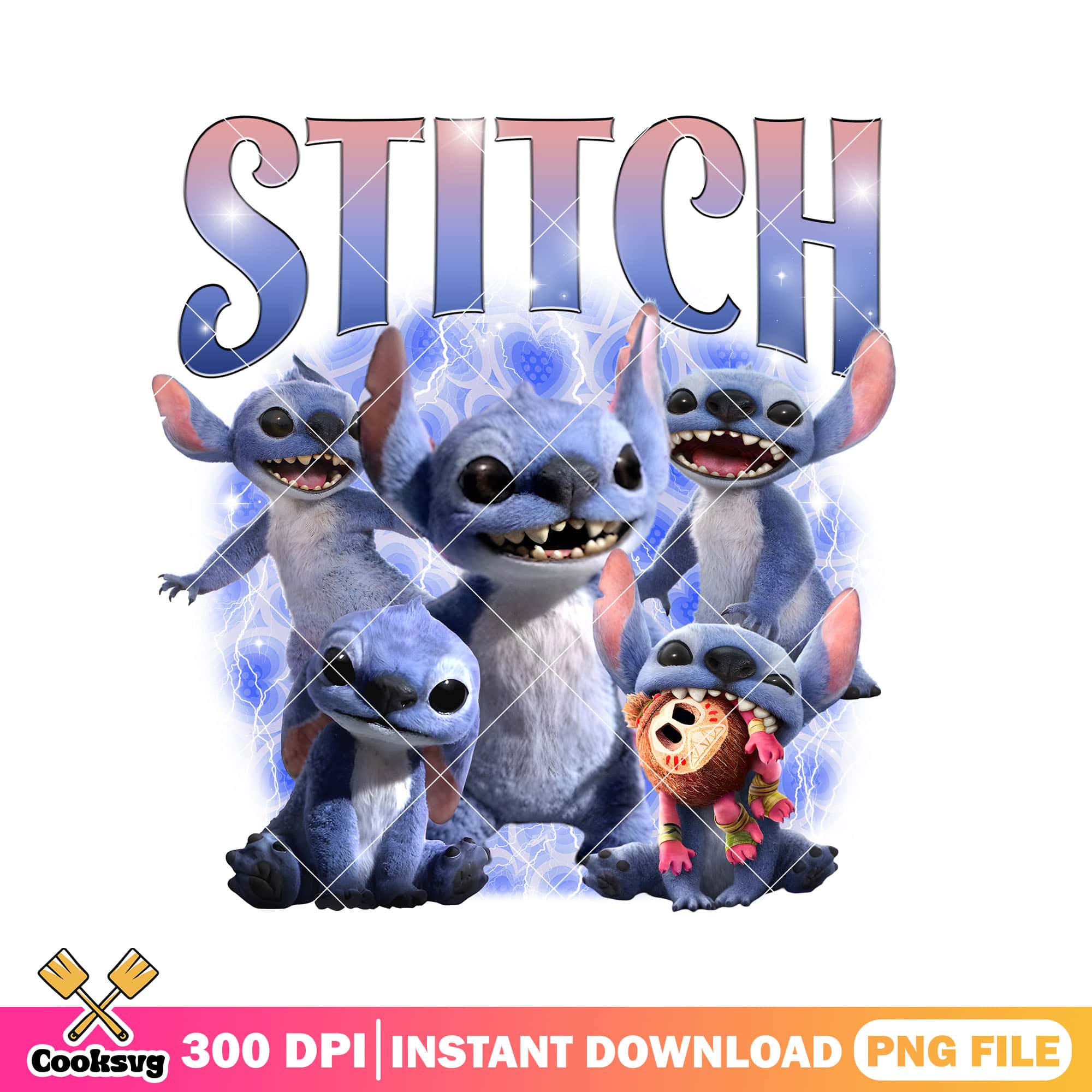 Stitch cute 3d disney movie png, disney stitch movie png, stitch 3d disney png