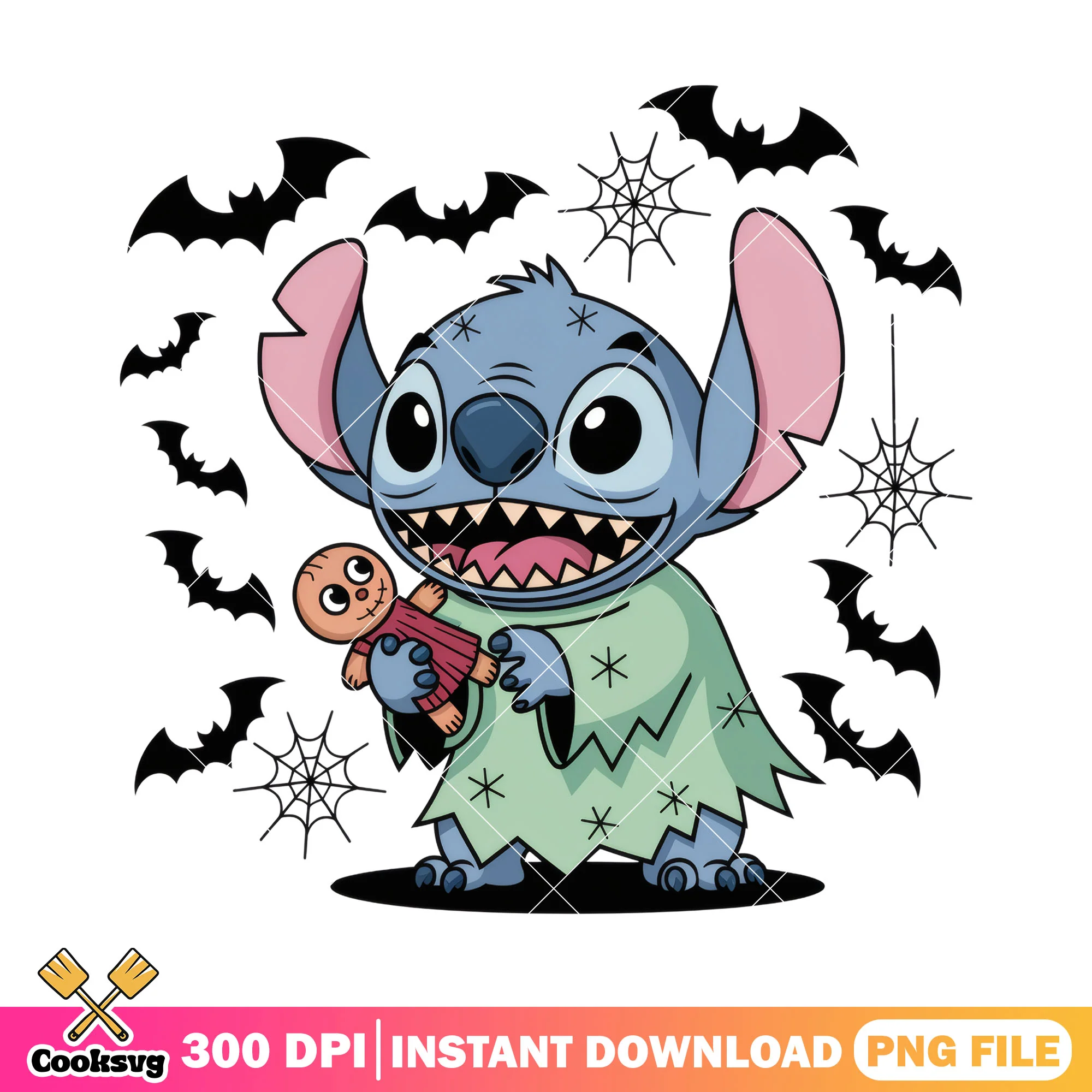 Stitch dirty blouse png, halloween costumes png, cute stitch png