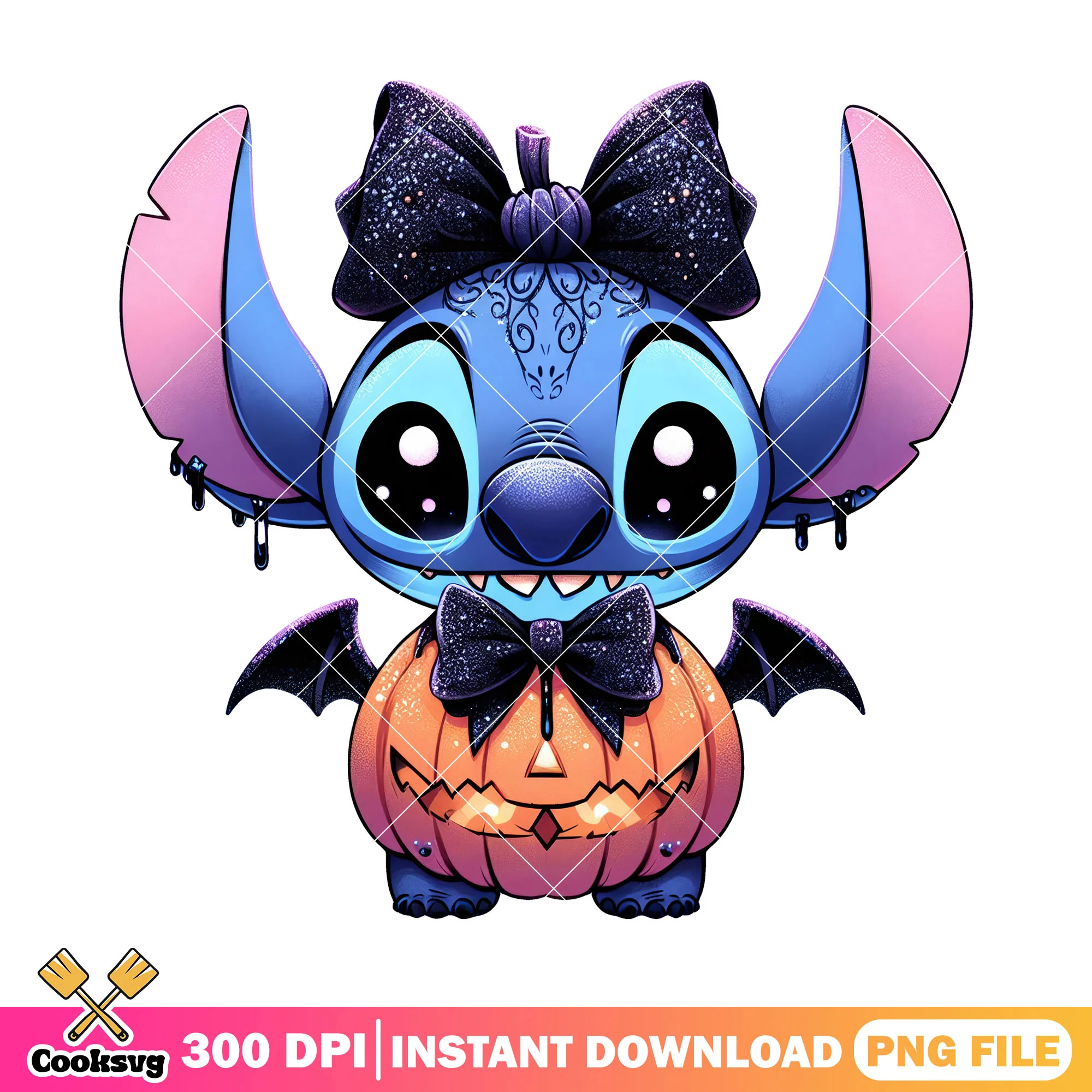 Stitch halloween costume ideas design png, stitch movie png