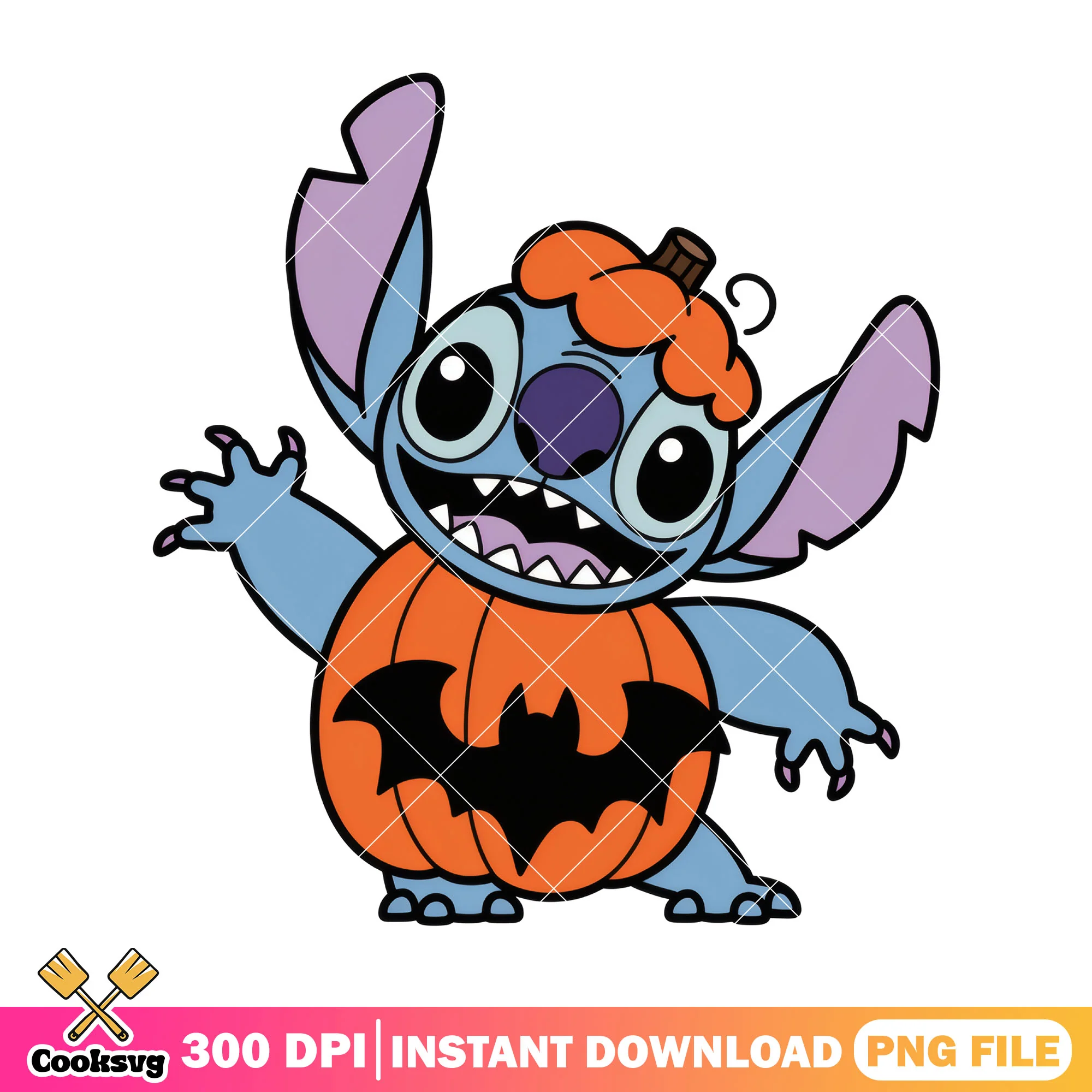 Stitch pumpkin body png, halloween returns png, stitch movie png