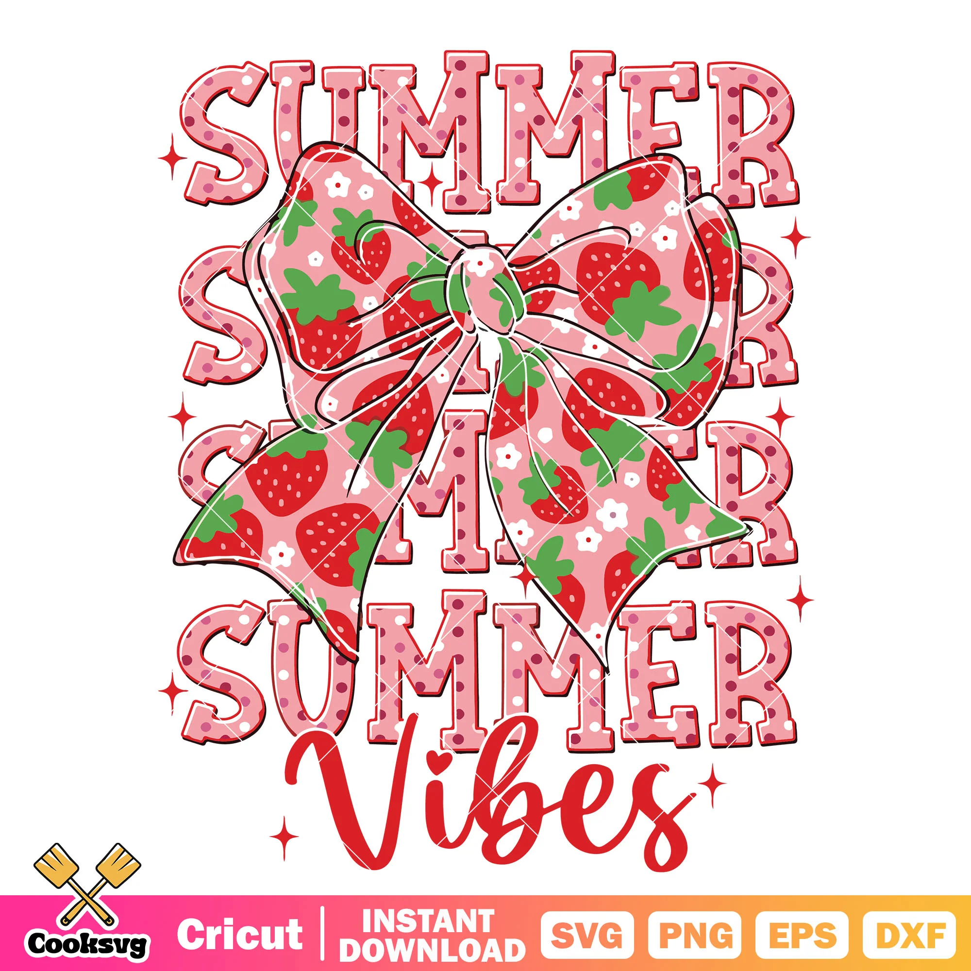 Summer strawberry vibes svg design, summer vibes svg, summer season svg