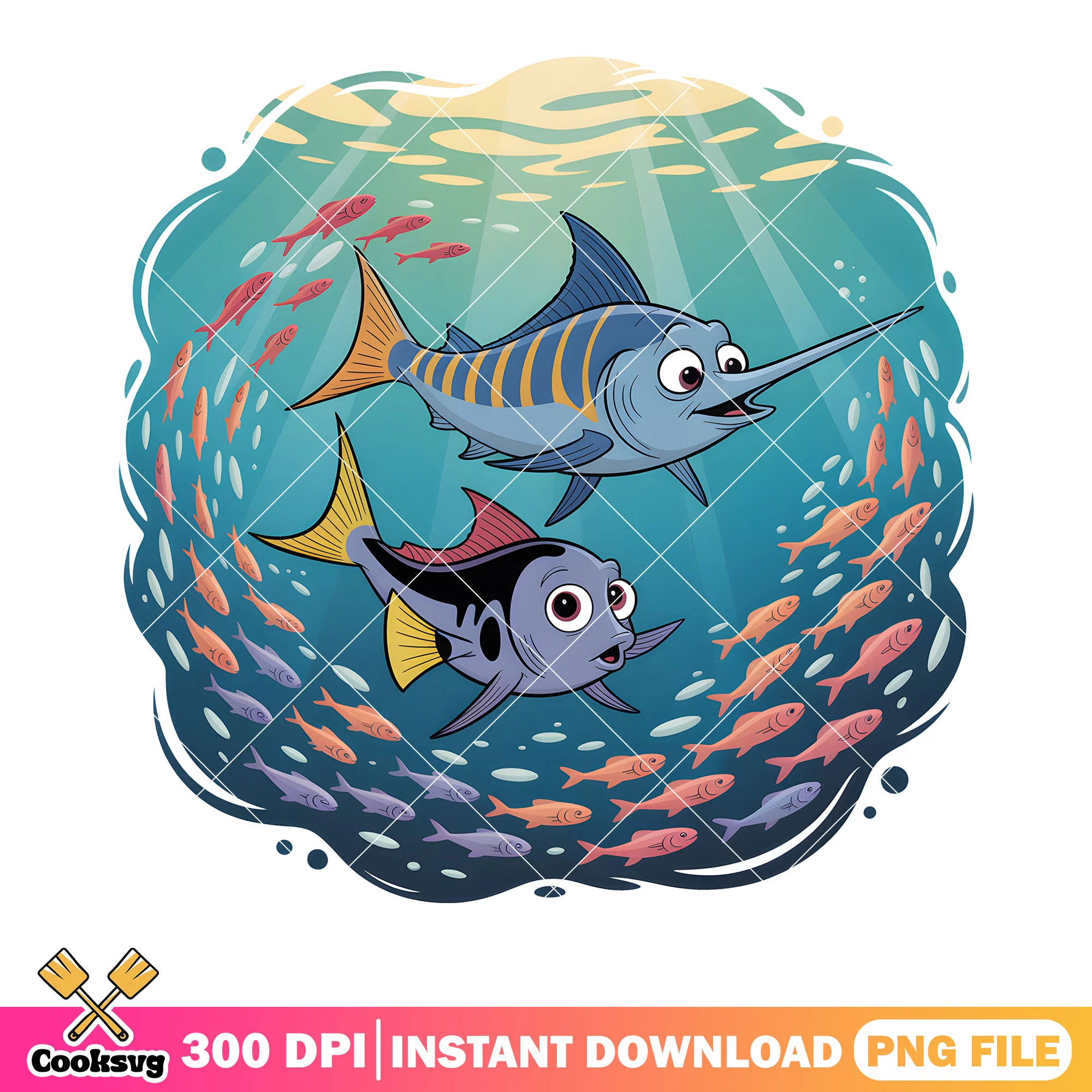 Swordfish nemo movie png, finding nemo character png, poster nemo png