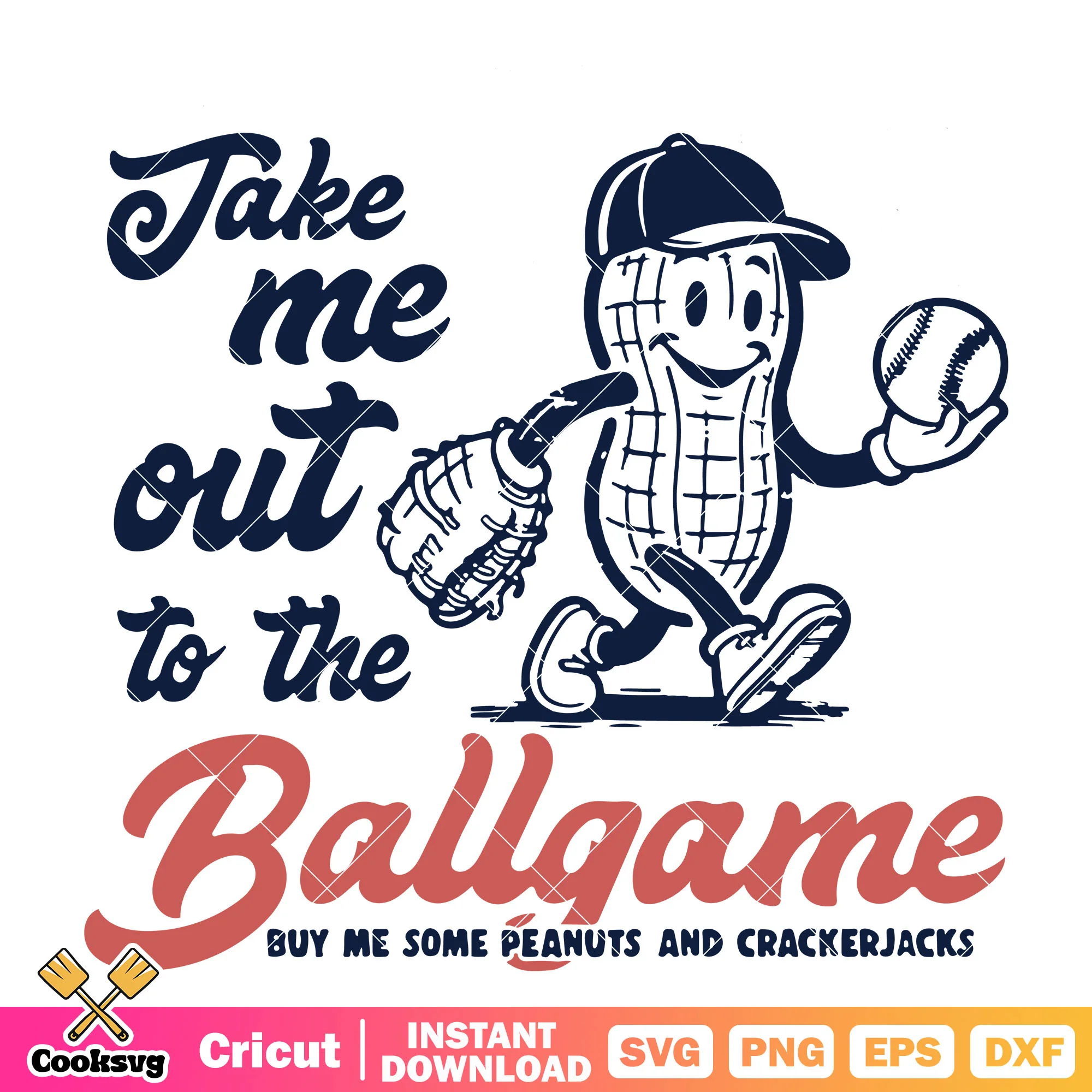 Take me out to the ballgame svg, baseball games today svg