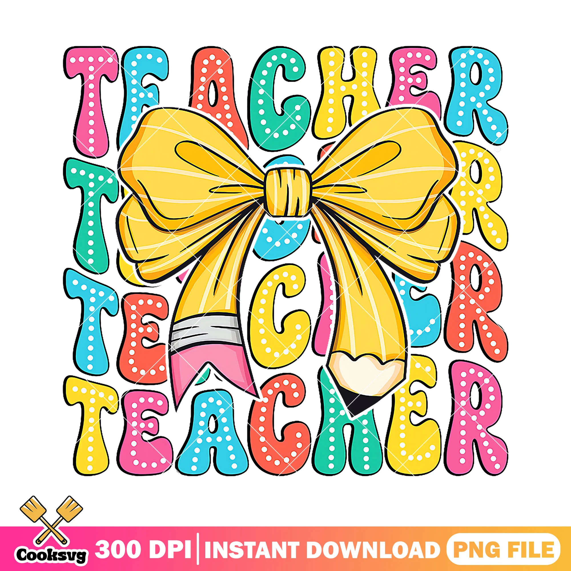 Teacher bow design png, yellow bow png, welcome back to school png
