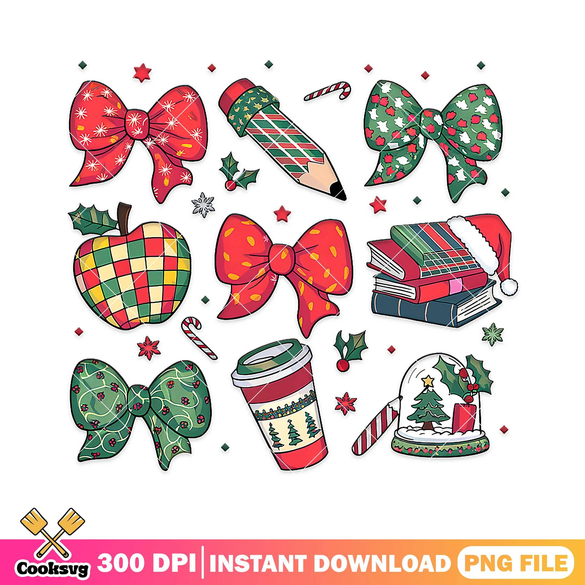 Teacher supplies design png, go back to school png, supplies cute png