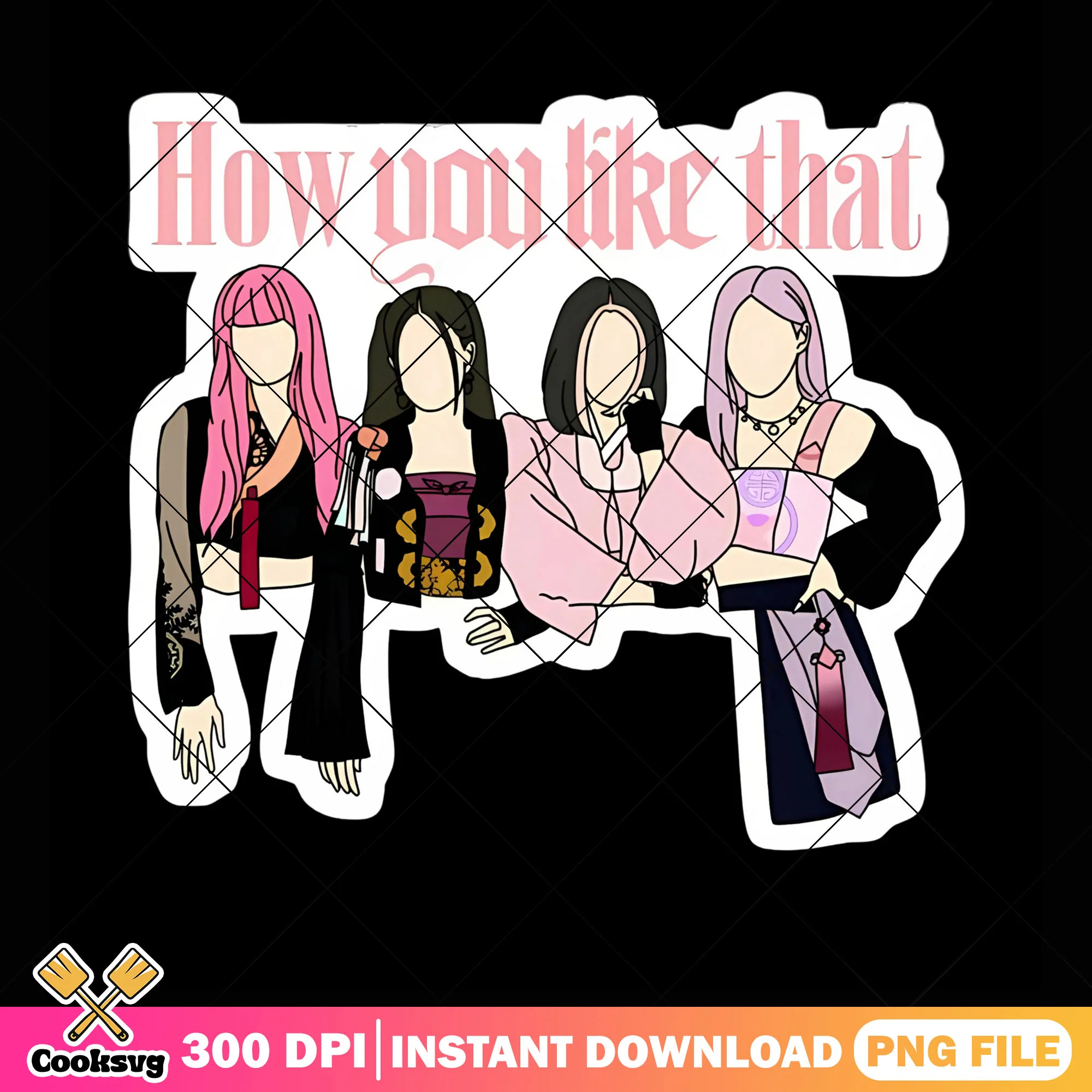 Teenager girls like kpop png, kpop demon hunters png, kpop idols png