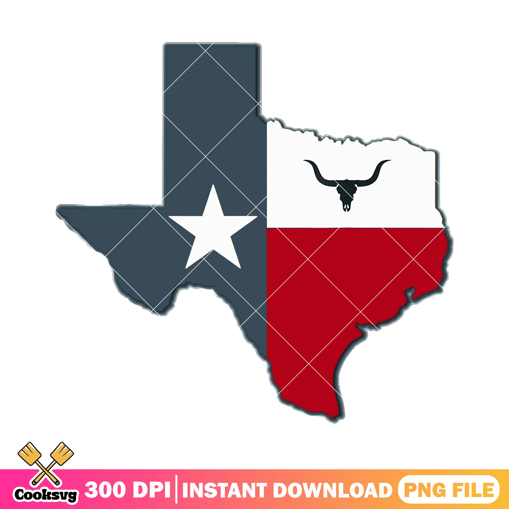 Texas Longhorn Lone Star png, Texas Longhorn png, love texas png