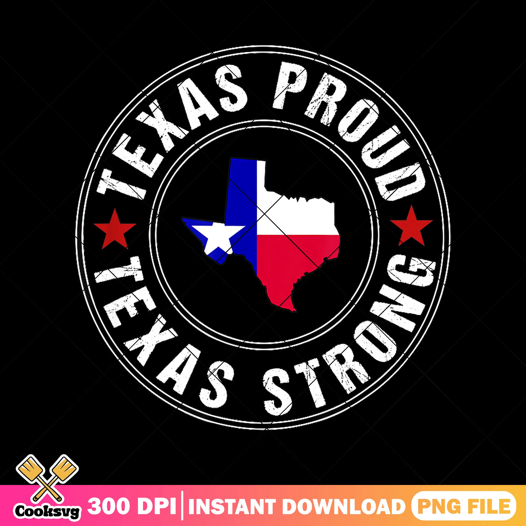 Texas strong circle png, strong texas png, texas proud png