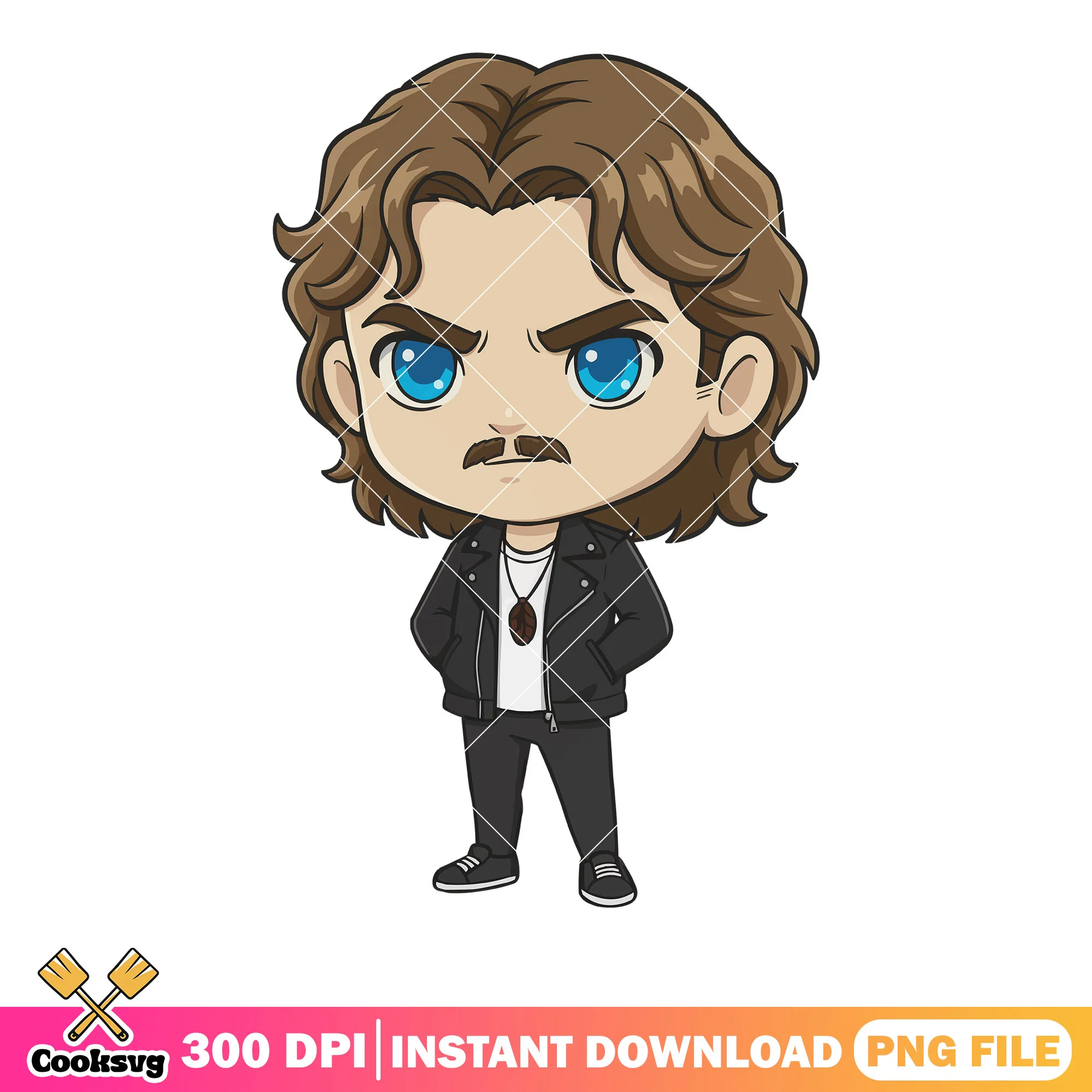 The bully billy chibi png, stranger things png, netfix movies png
