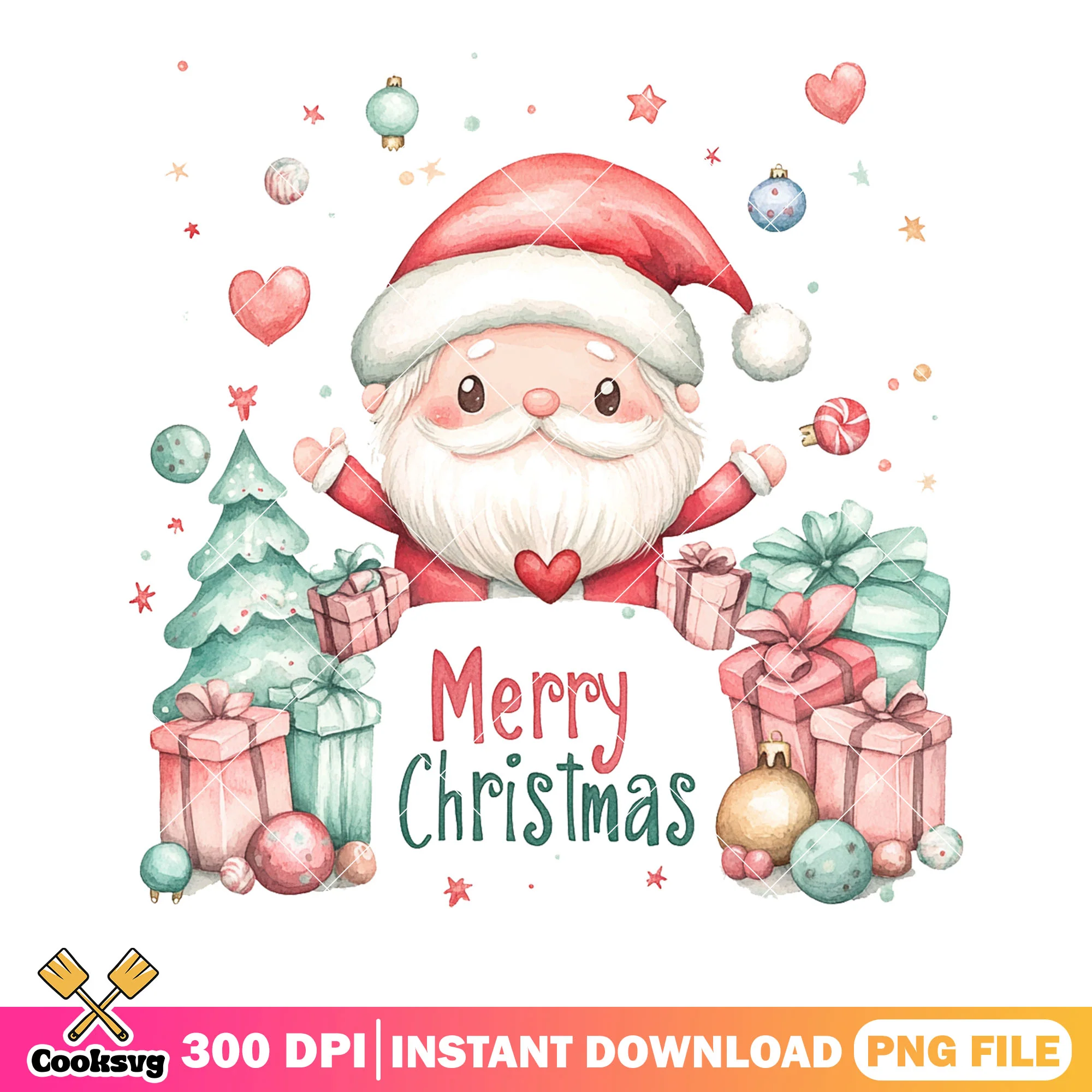 The christmas card claus png, christmas poster png, santa claus png