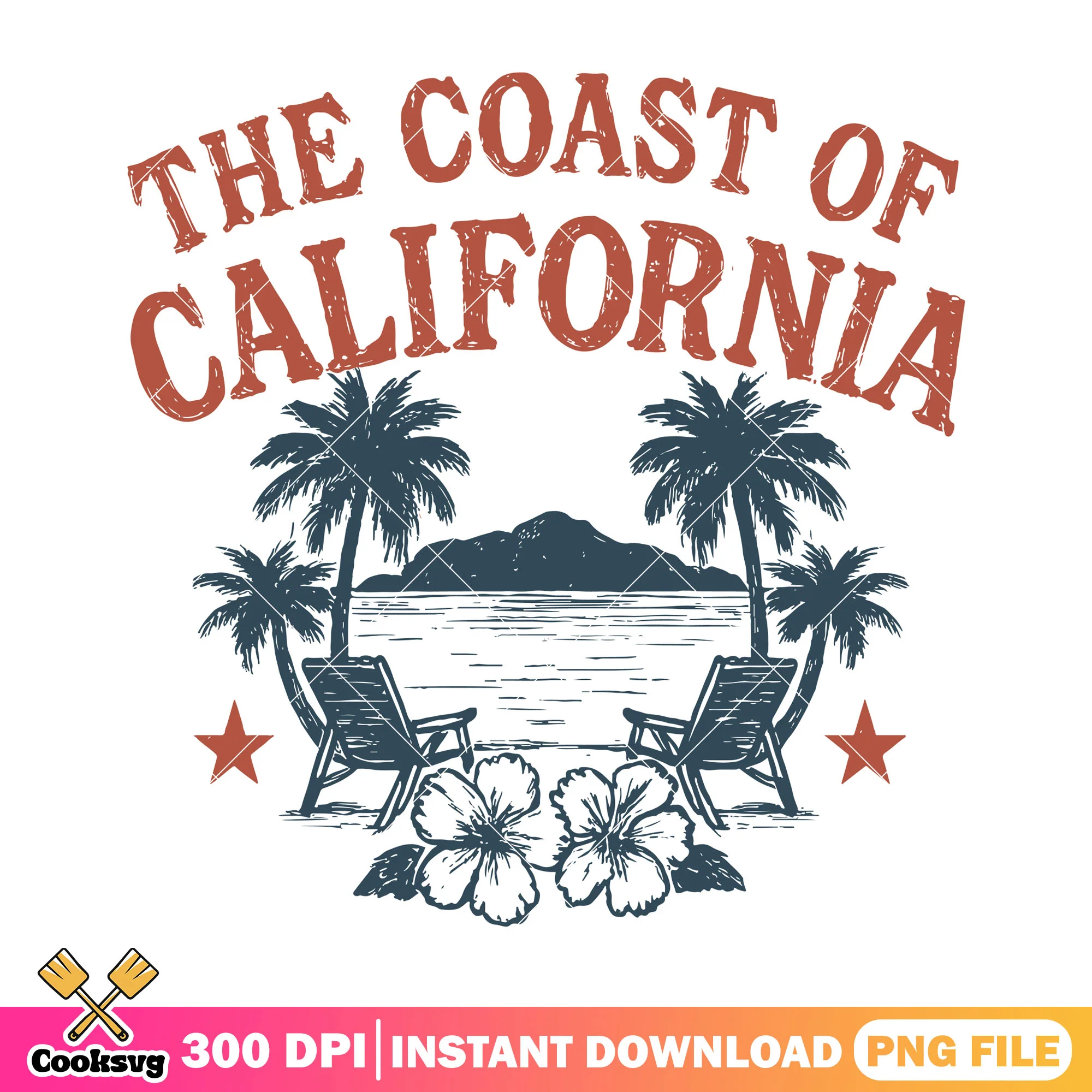 The coast of california png, california summer png, summer time png