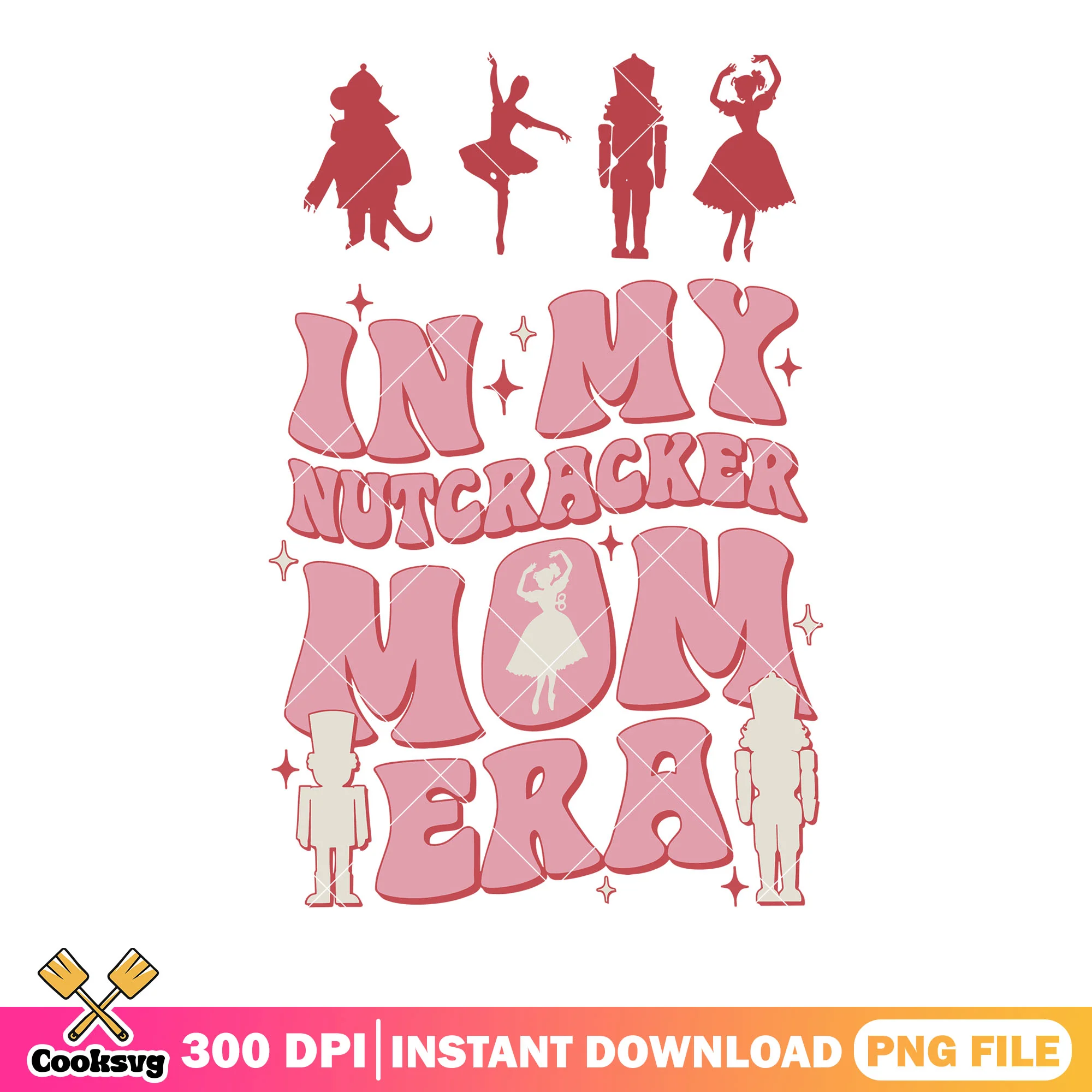 The mom gifts on christmas png, plum sugar fairy png, merry xmas png