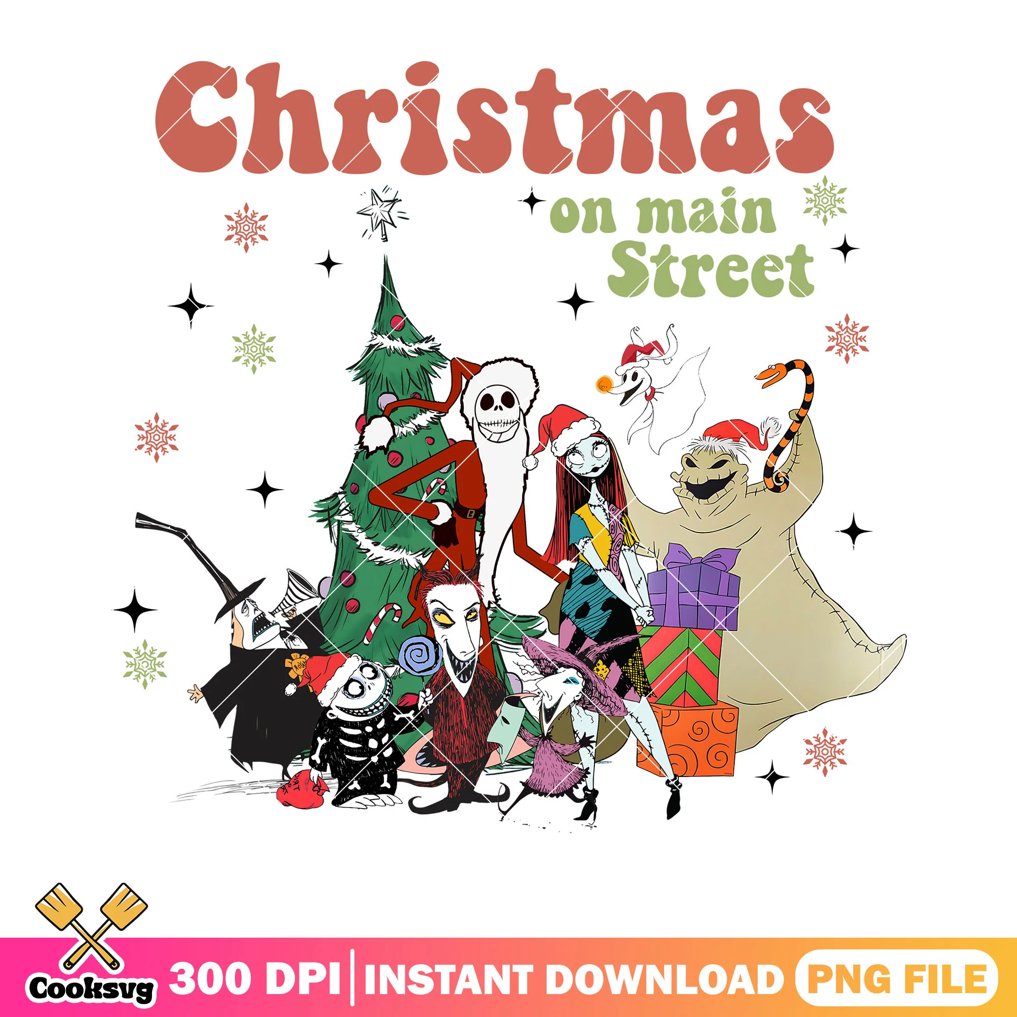 The night before christmas png, oogie boogie png, jack skelington png