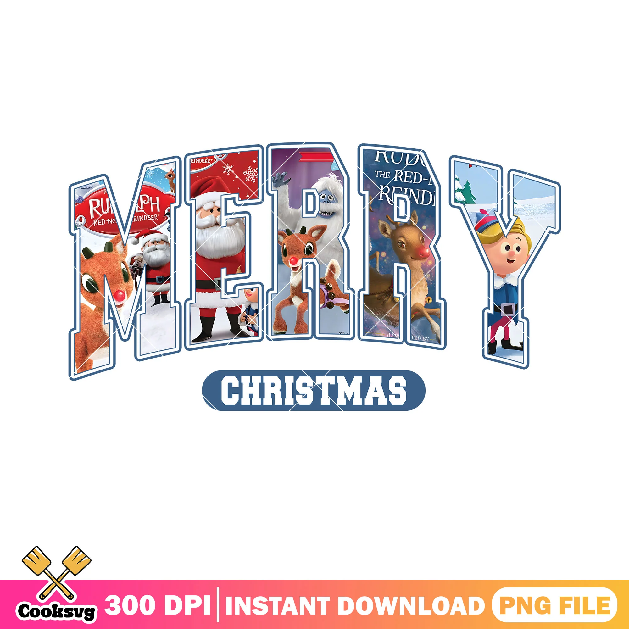 The santa christmas reindeer png, santa claus png, merry christmas png