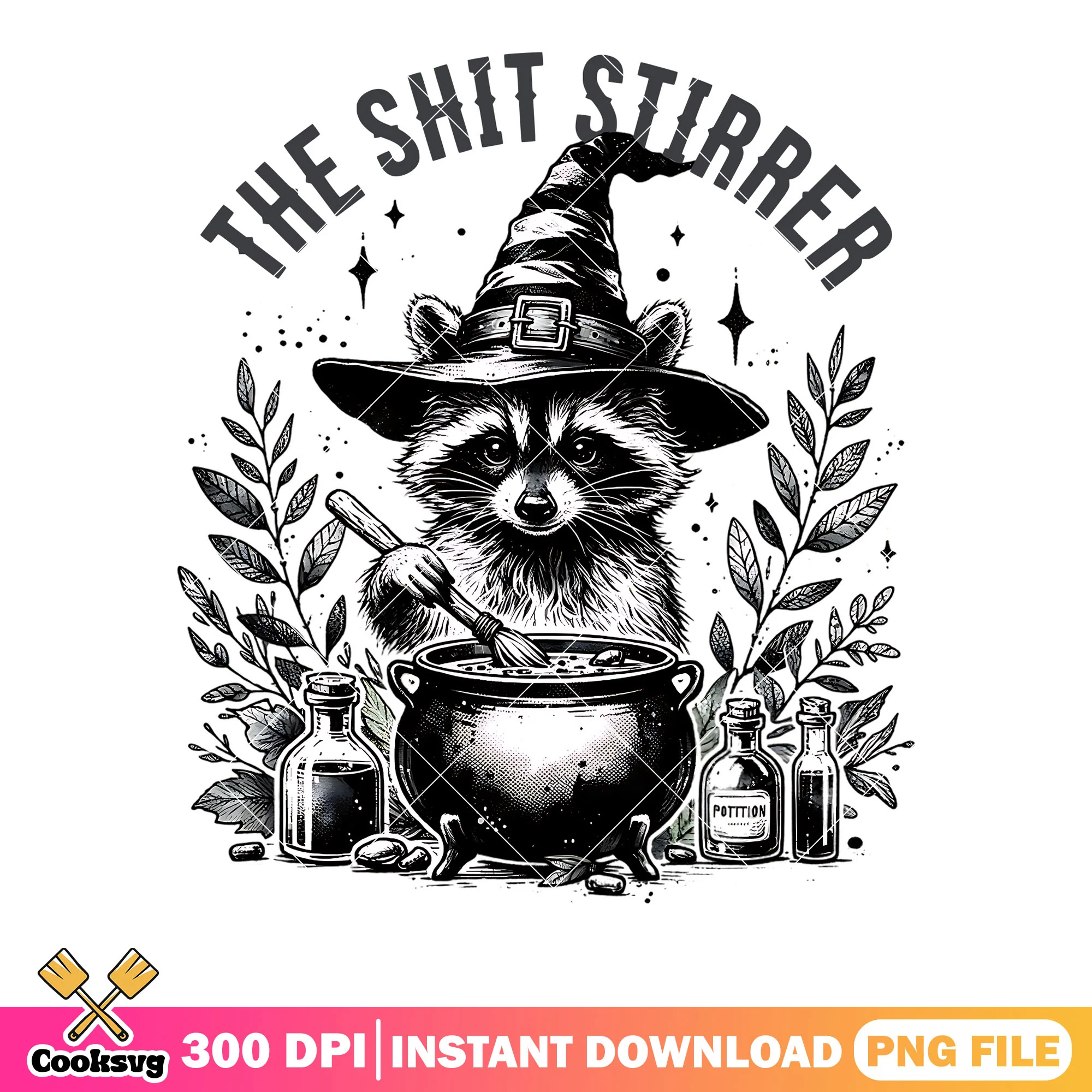The shit stirrer png, wicth costume png scary halloween png