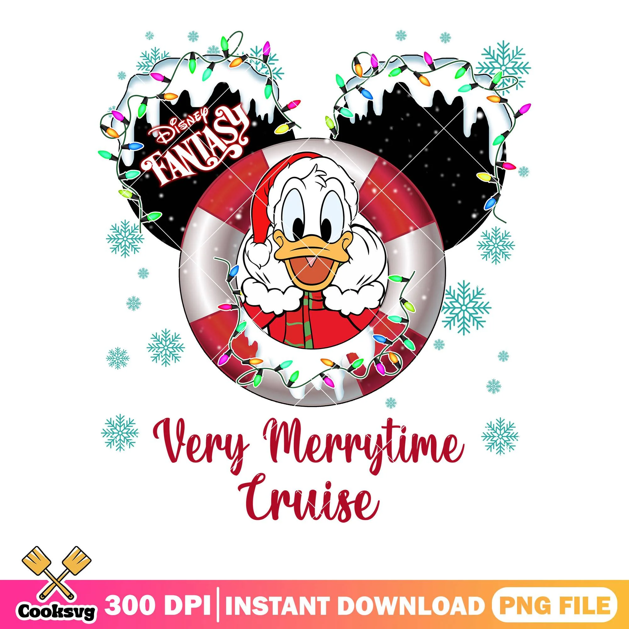 The snow duck lifebuoy png, disney fantasy png, disney cruise png