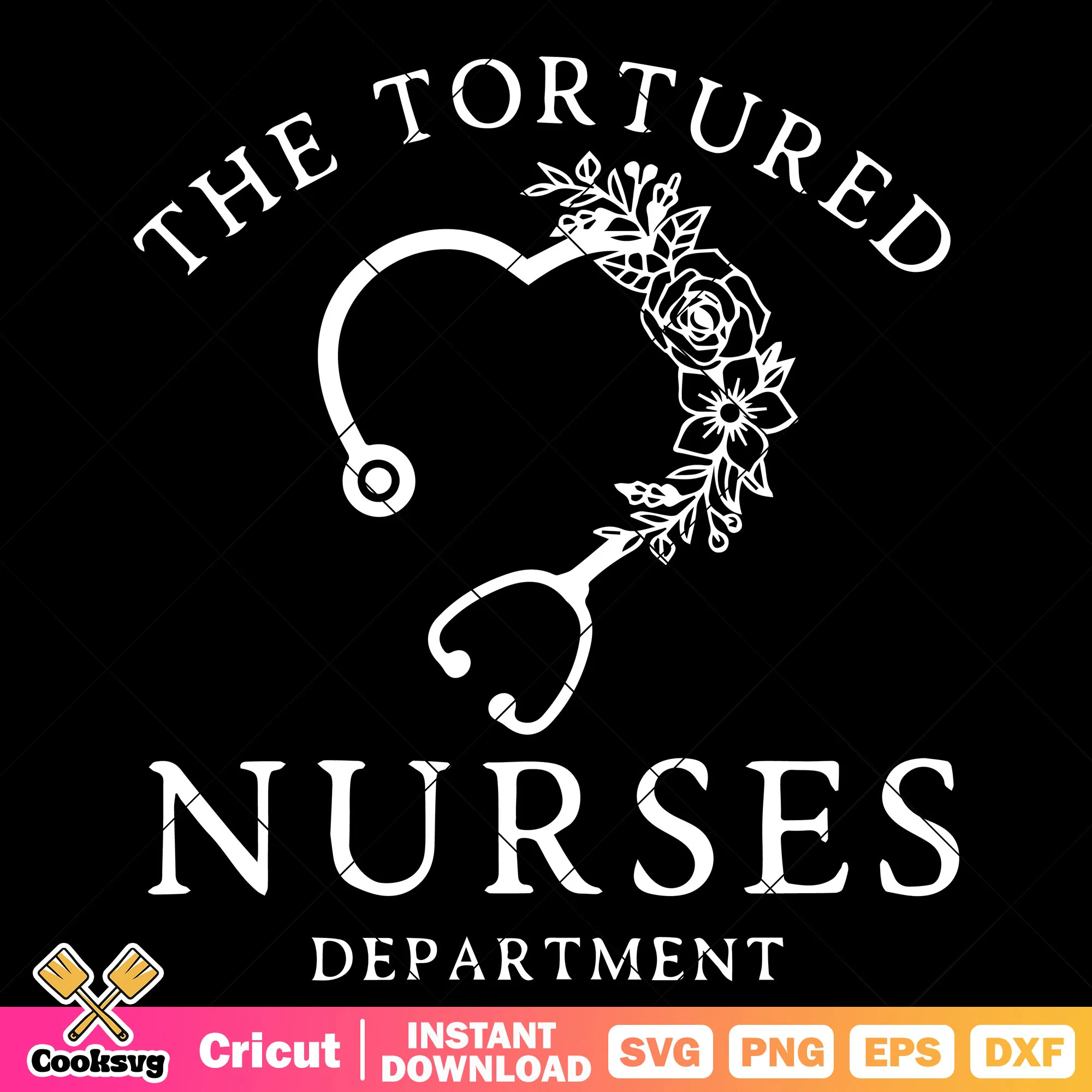 The tortured nurses department svg, nursing department svg