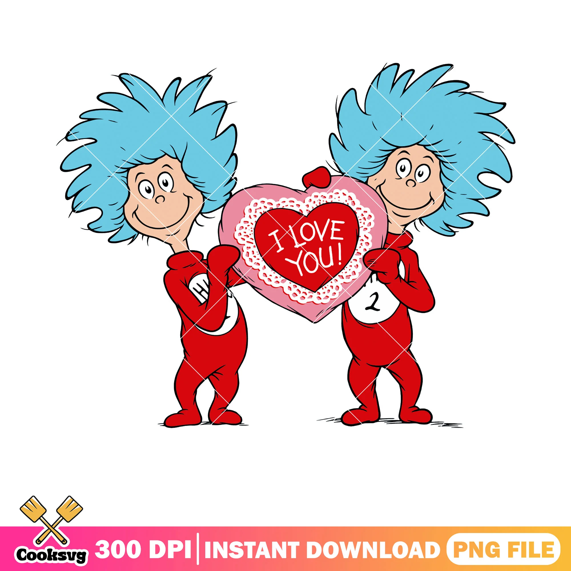 Thing I love you dr seuss png, love dr seuss png, dr seuss thing png