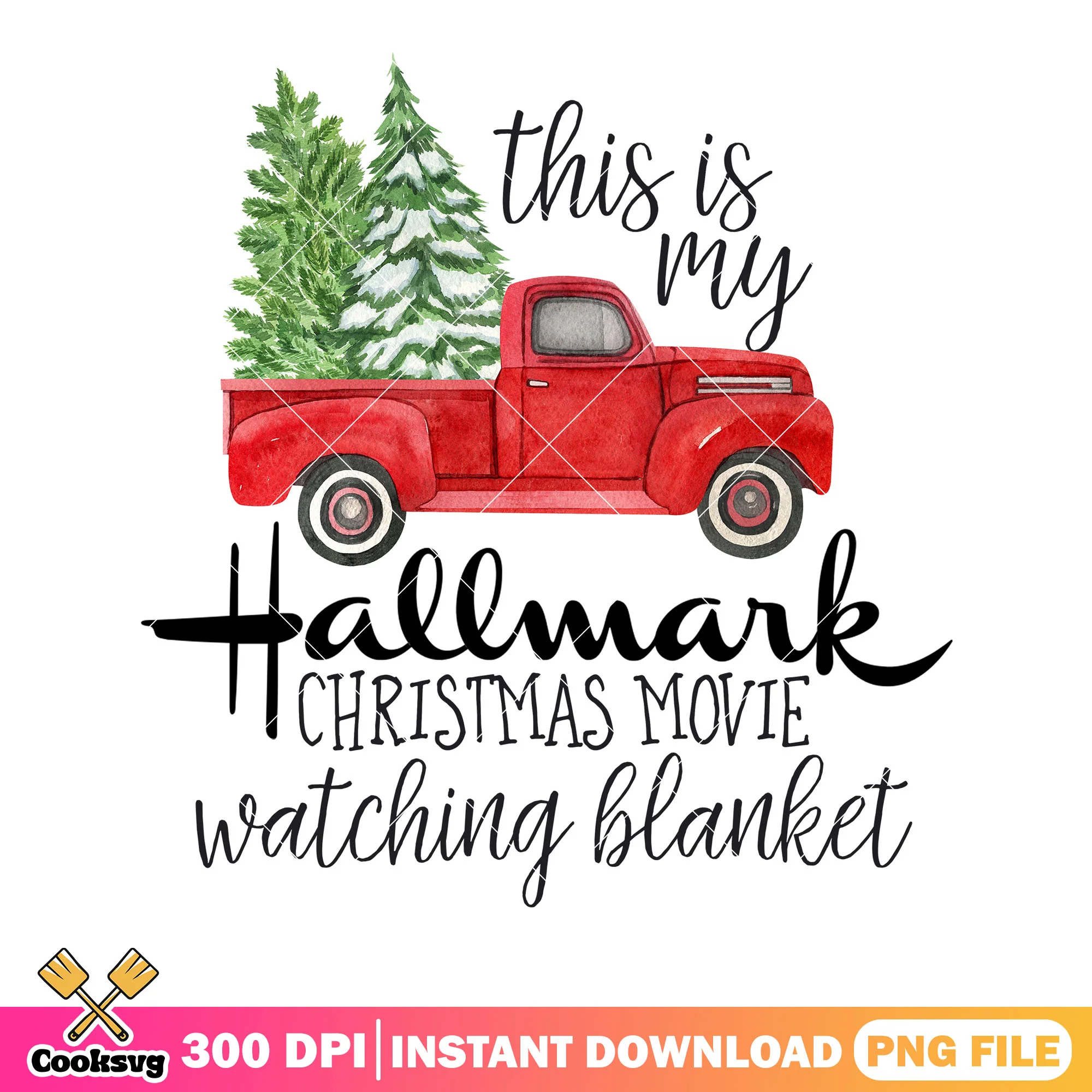 This is my hallmark png, christmas watching movie png, blanket png