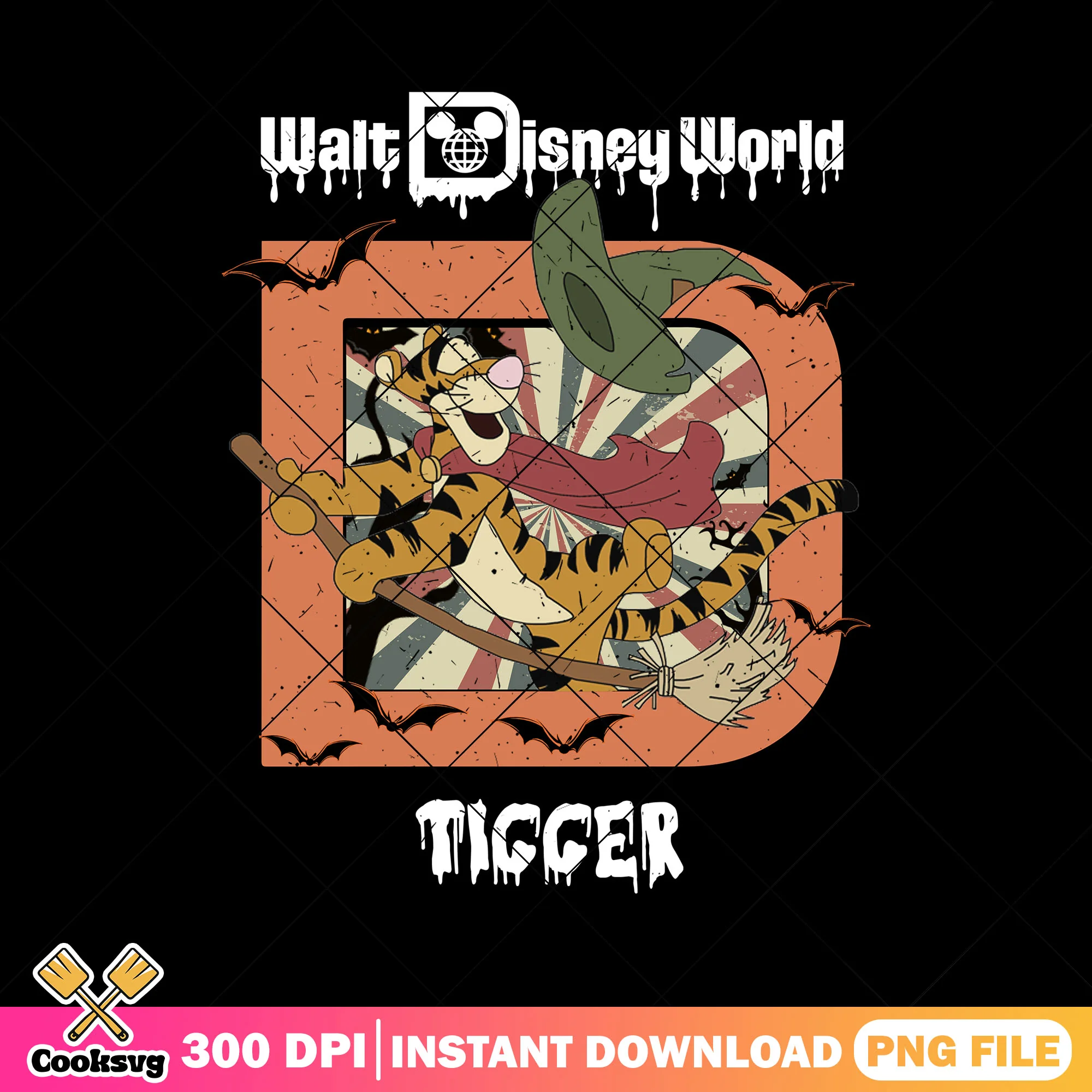 Tigger halloween cos png, tigger pooh png, halloween costume png