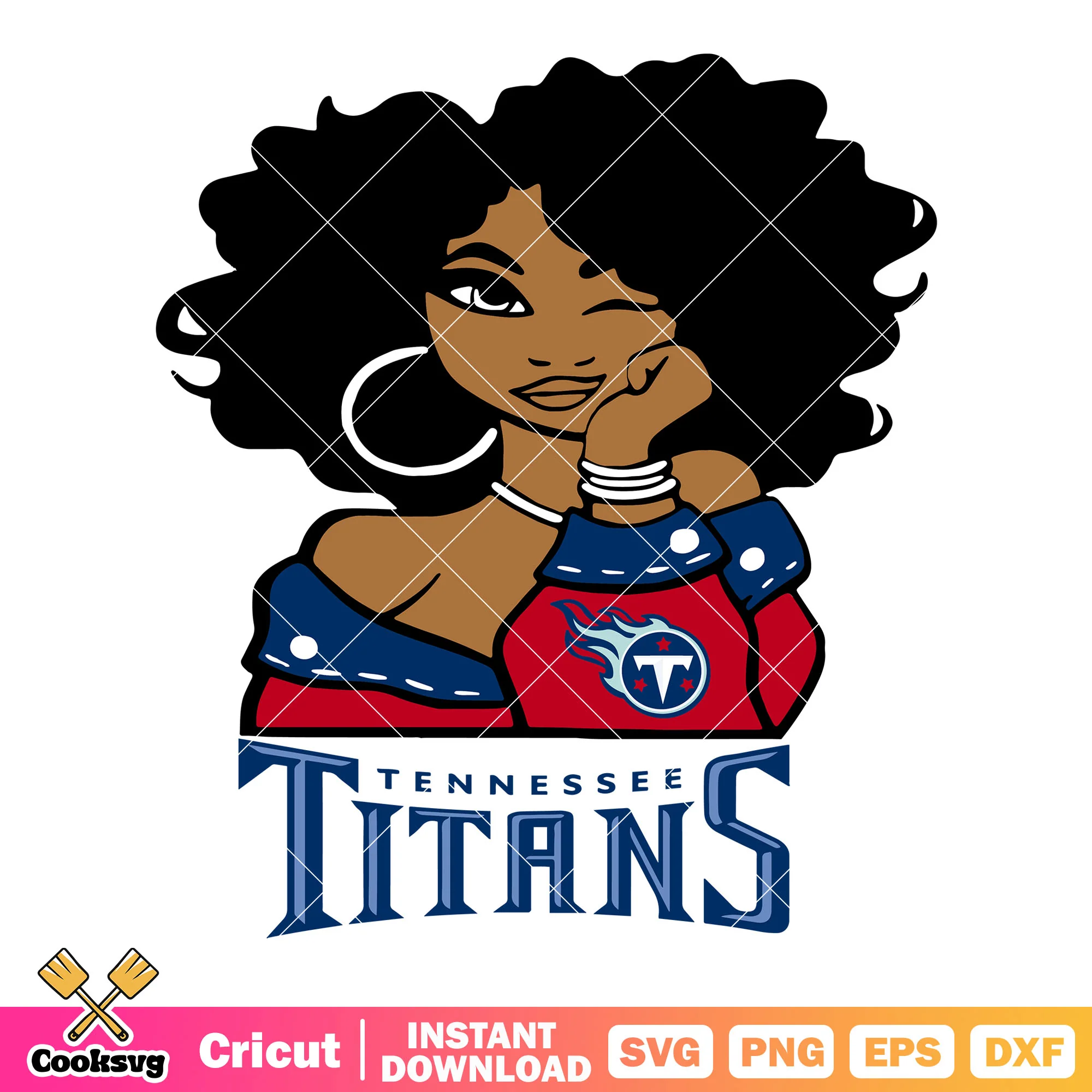 Titan football cheerleader svg, tennessee titans svg, nfl football svg