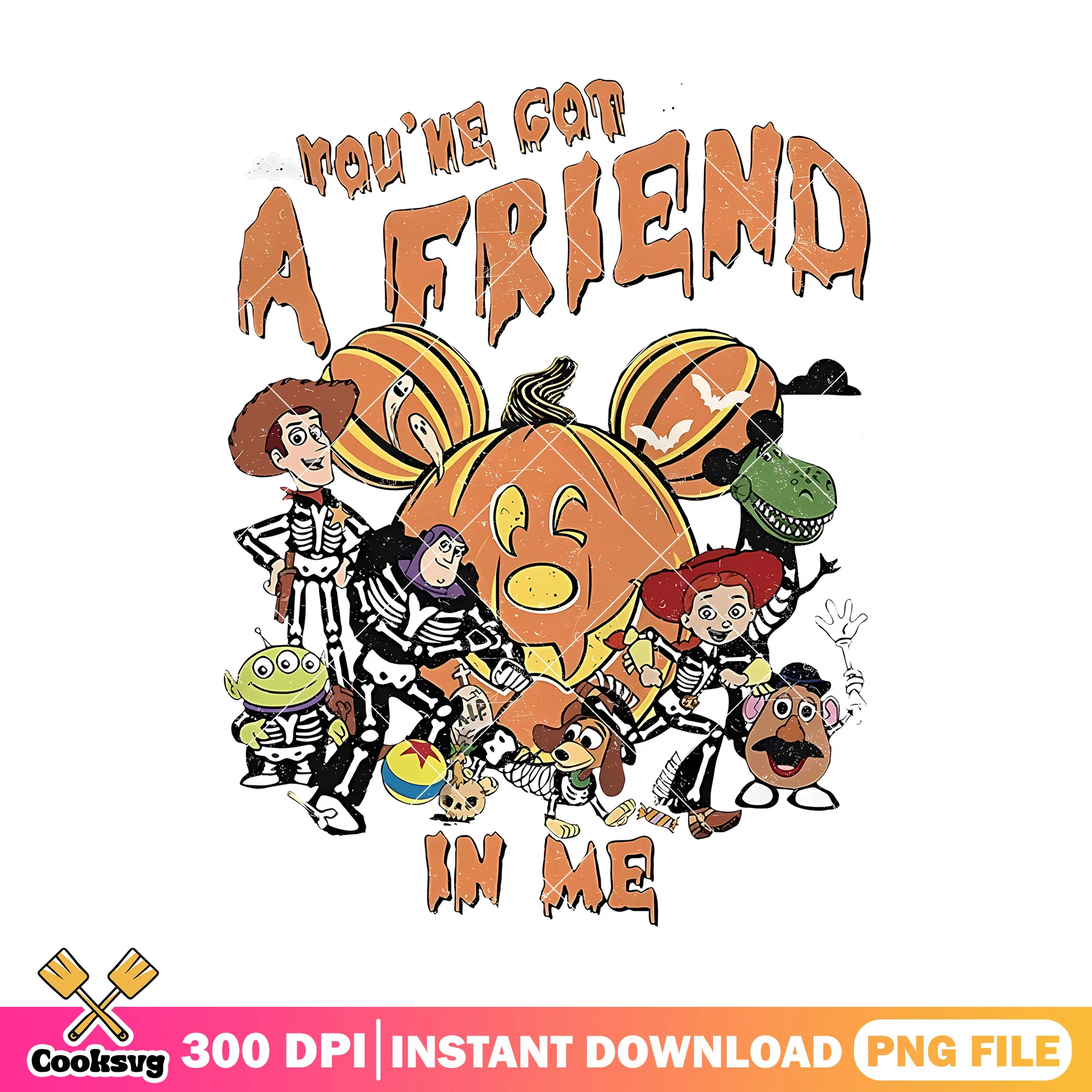 Toy story halloween skeletons png, toy story cartoon png, halloween png