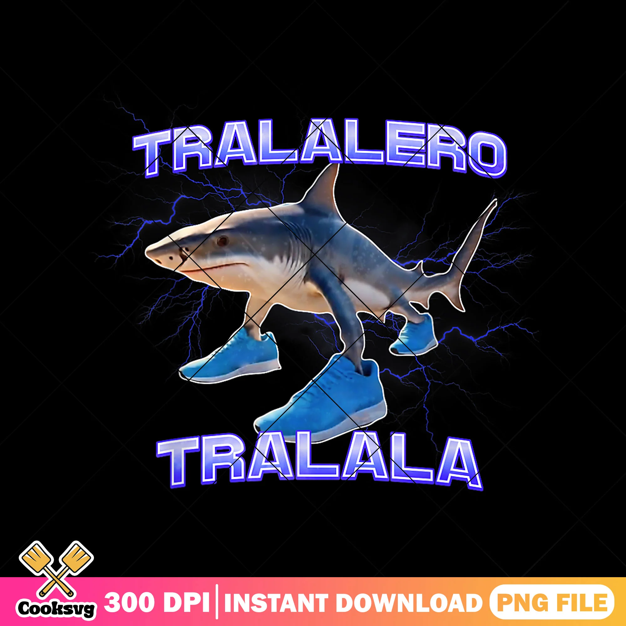 Tralalelo tralala brainrot meme design png, tralalelo tralala png, tiktok meme png