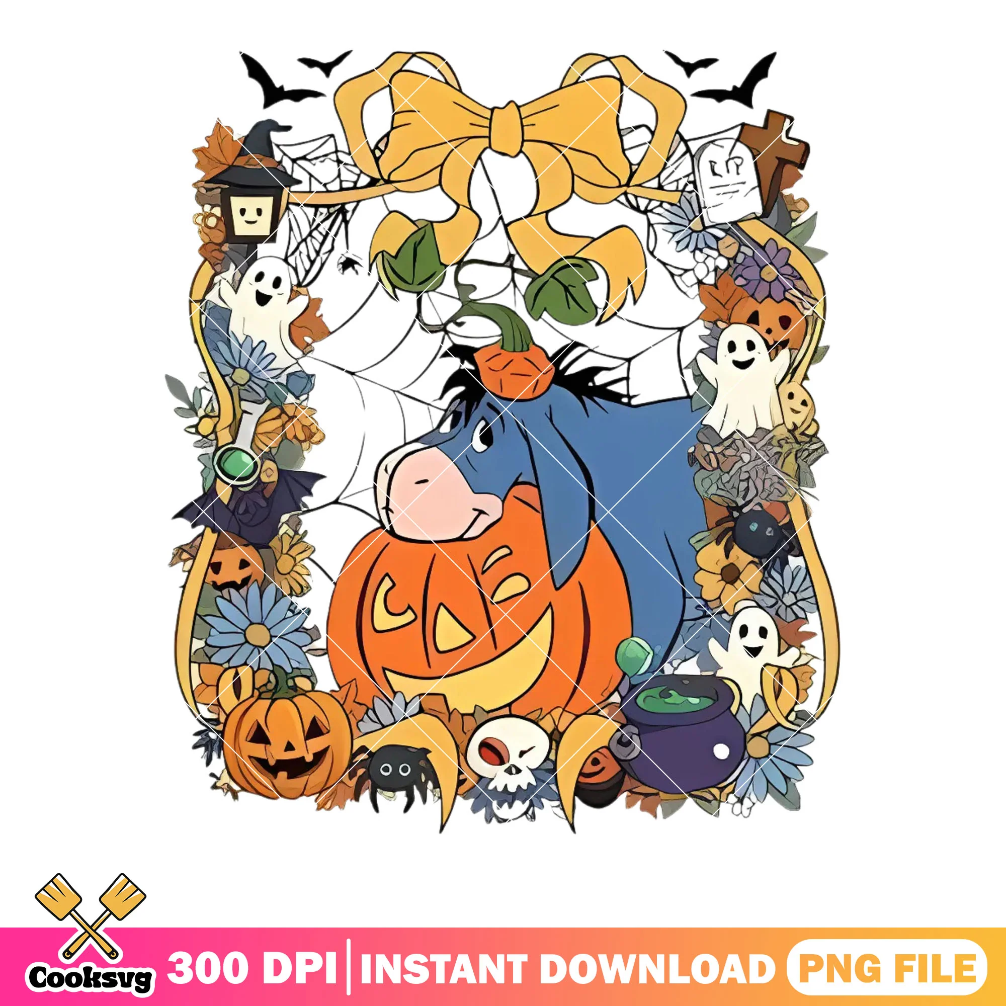 Trick or treat eeyote png, disney halloween png, jack o latern png