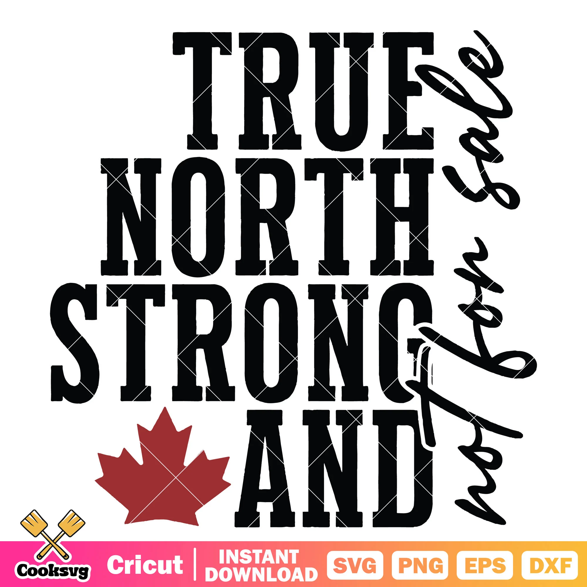 True north strong and not for sale text svg, canada is not for sale svg