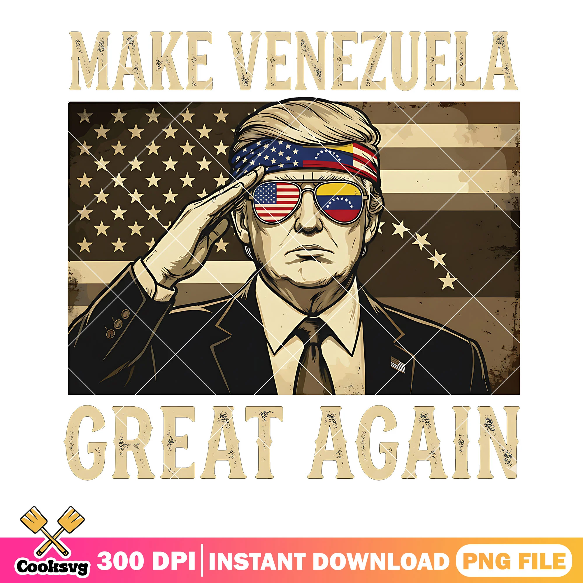 Trump free venezuela png, venezuela gifts png, free venezuela png