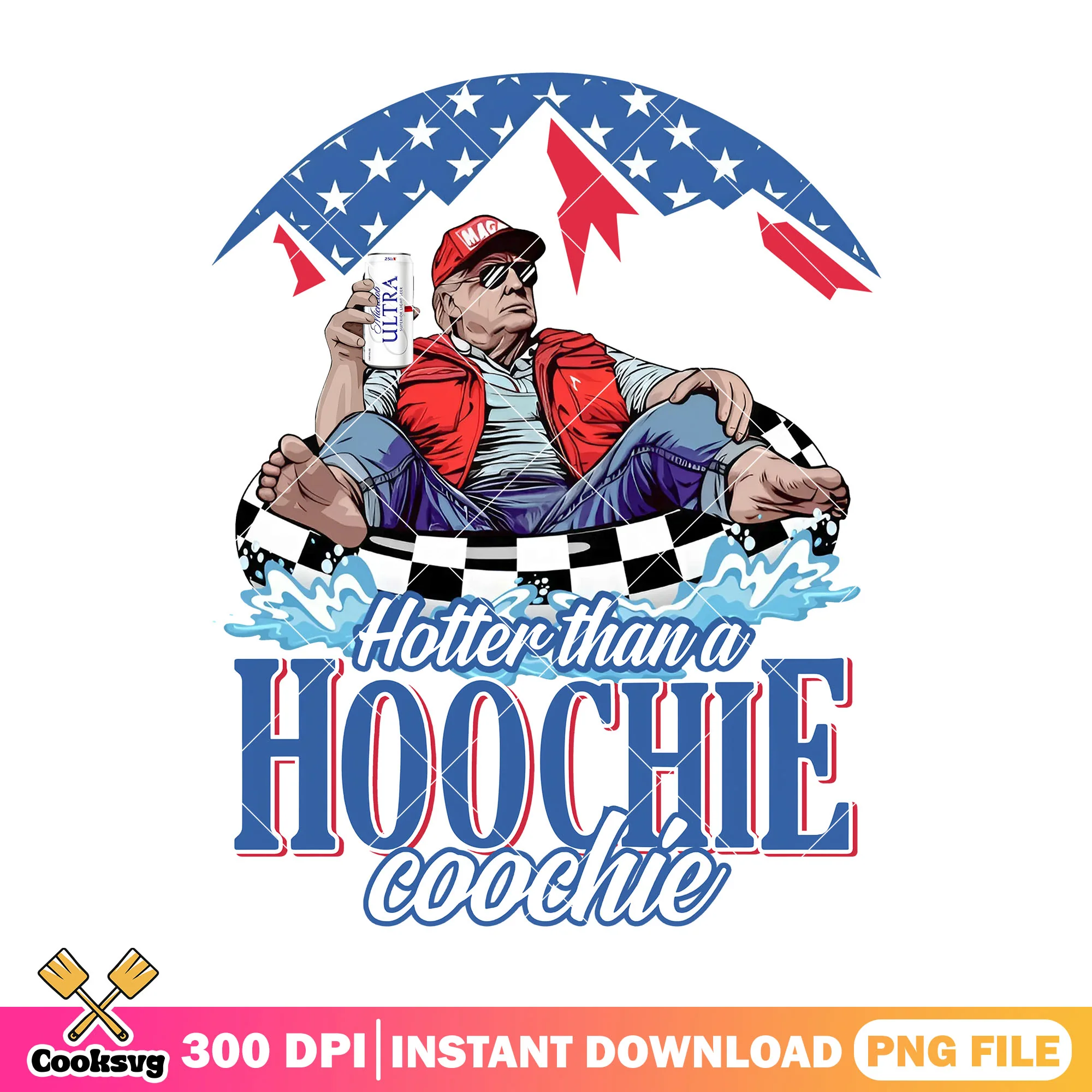 Trump hoochie coochie png, Hoochie coochie png, trump beer png