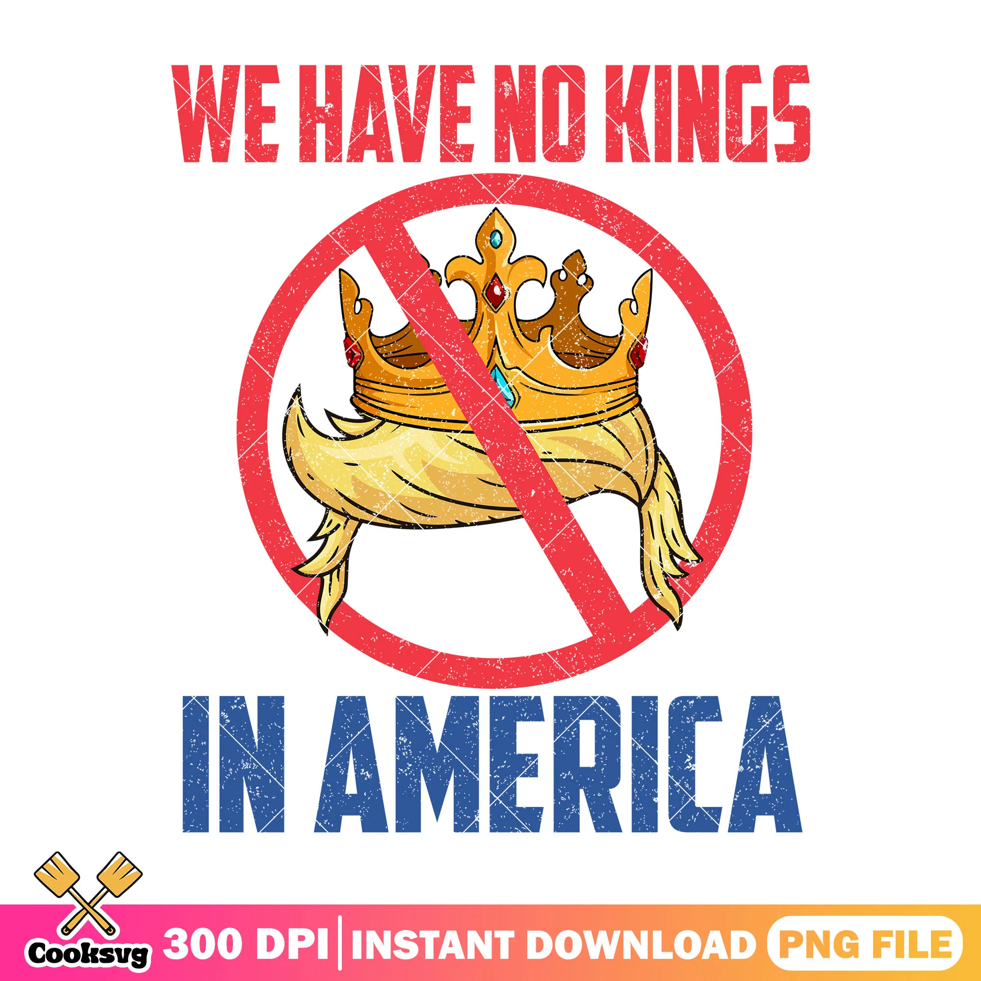 Trump we have no kings png, trump no kings png, no kings day png