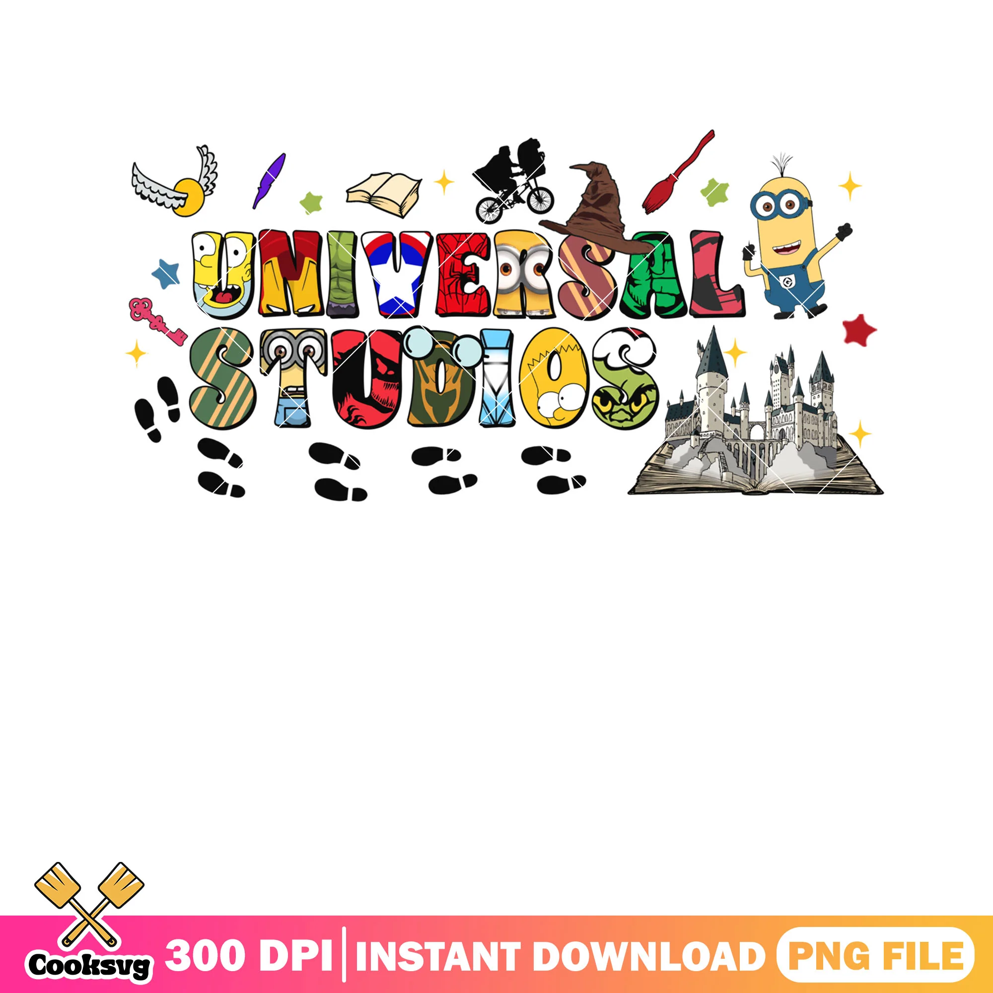 Universal studios book design png, universal studio hollywood png