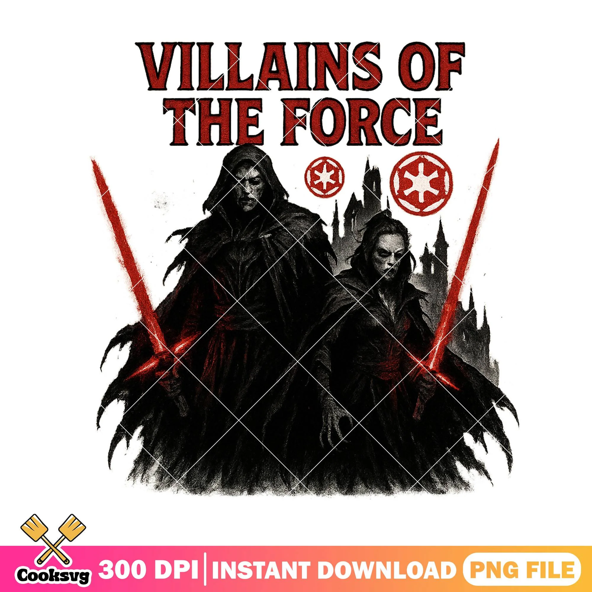 Villains of the force png, star wars characters png, star wars png