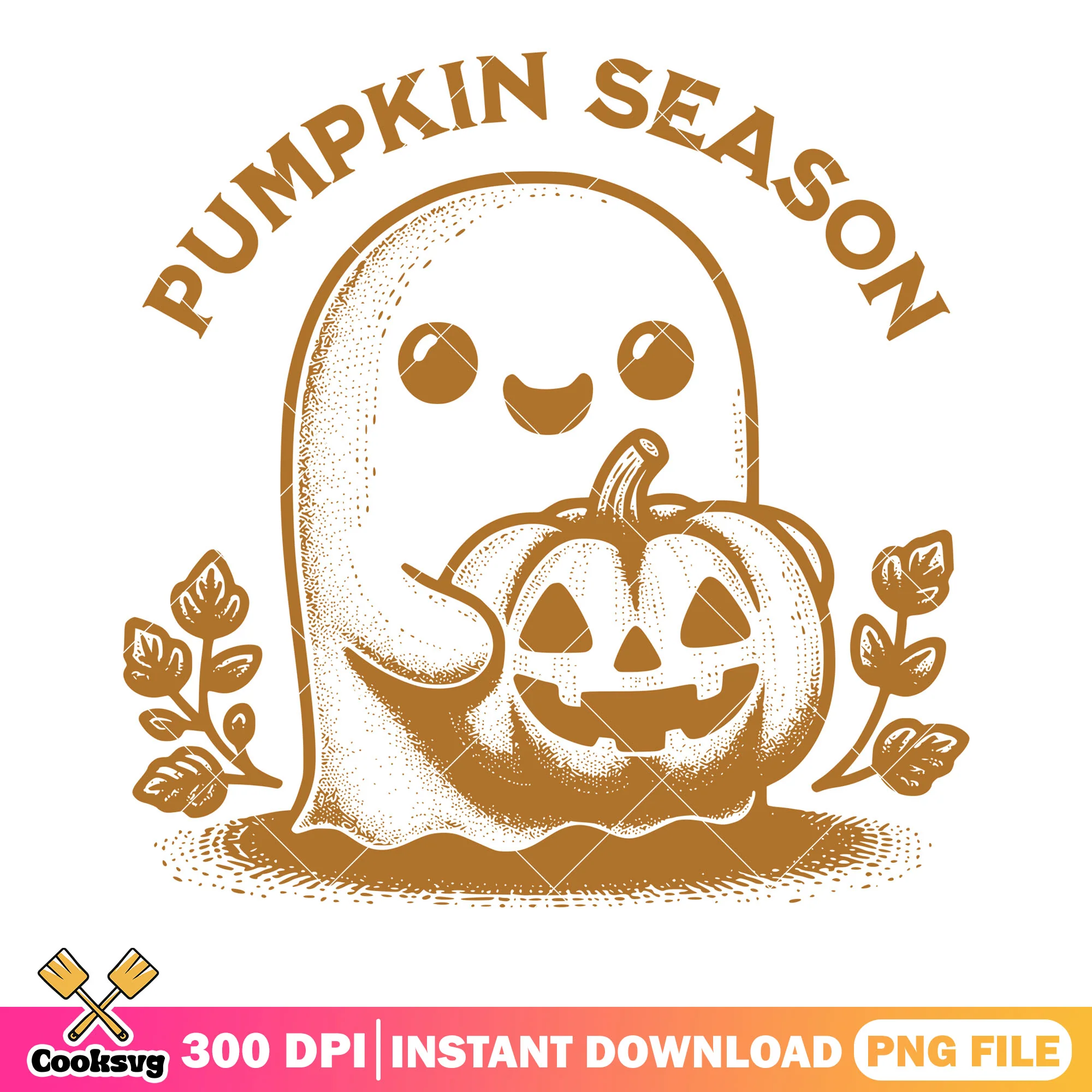 Vintage pumpkin season png, jack o lantern png, scary halloween png