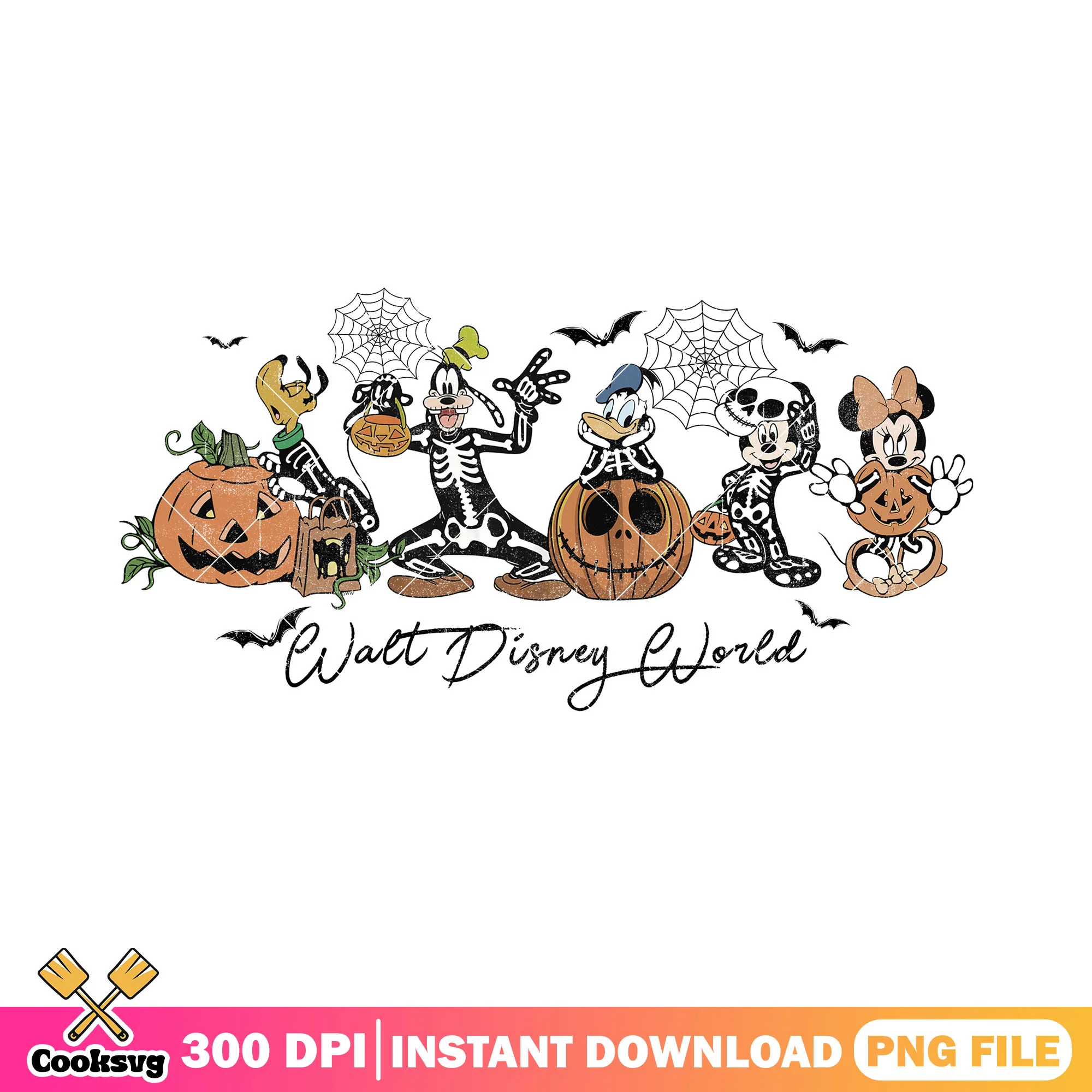 Walt disney halloween png, walt disney world png, happy halloween png