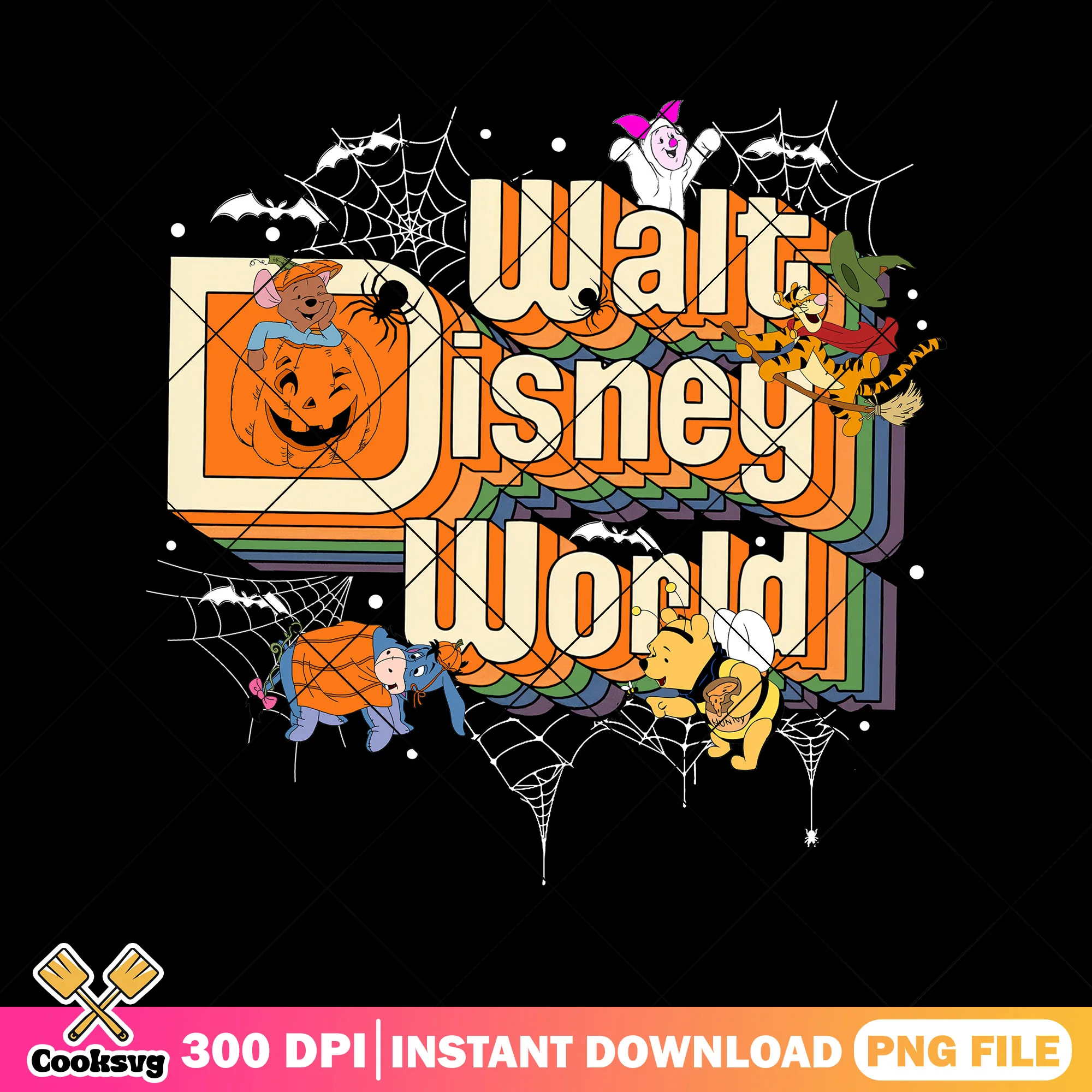 Walt disney halloween themed png, walt disney png, happy halloween png