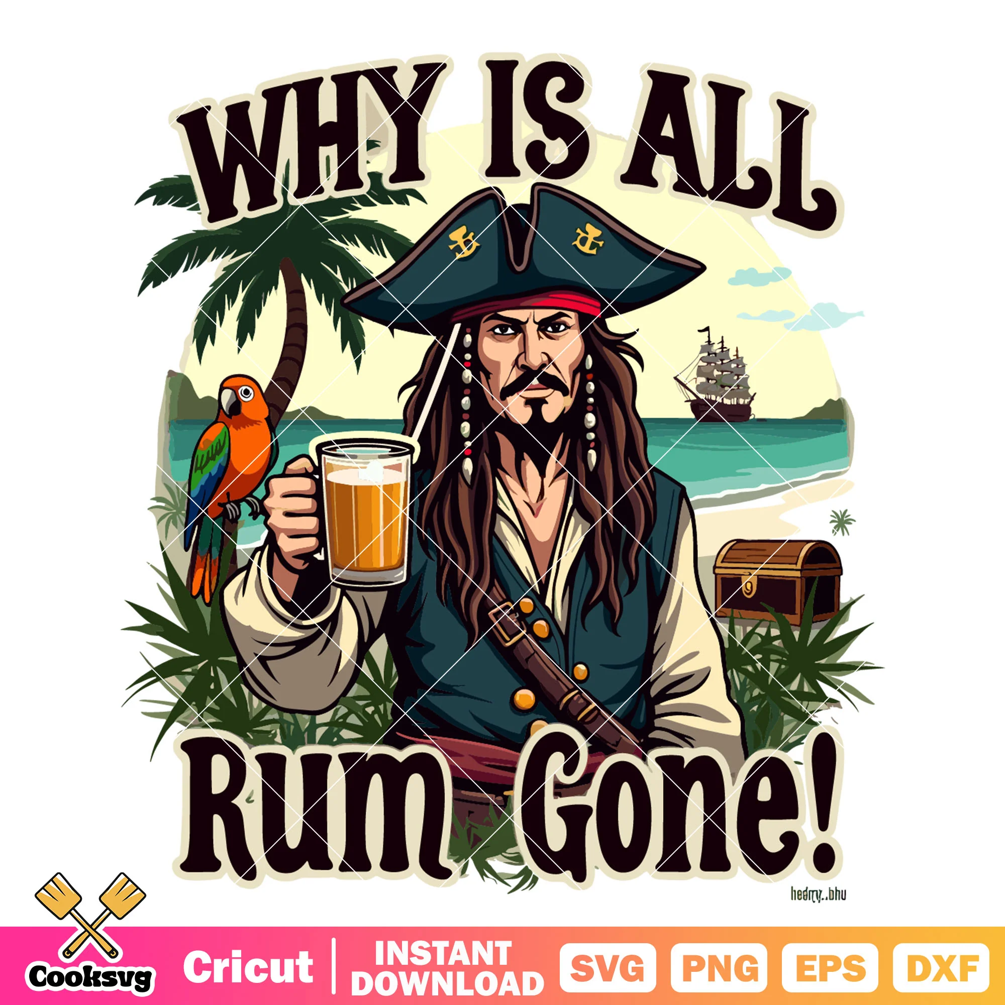 Why is all rum gone pirates jack svg, pirates of the caribbean svg