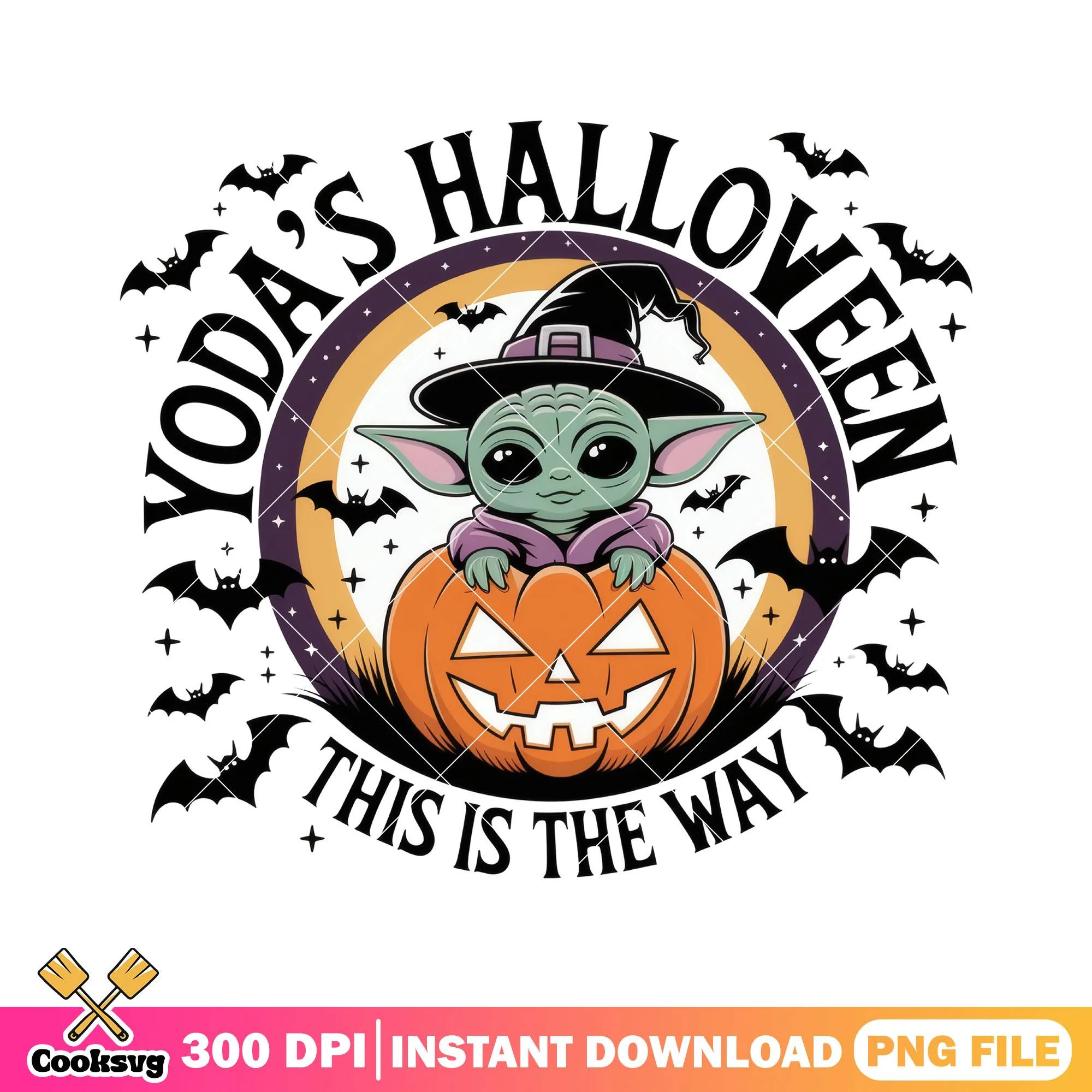 Yodas halloween way png, lego star wars png, happy halloween png